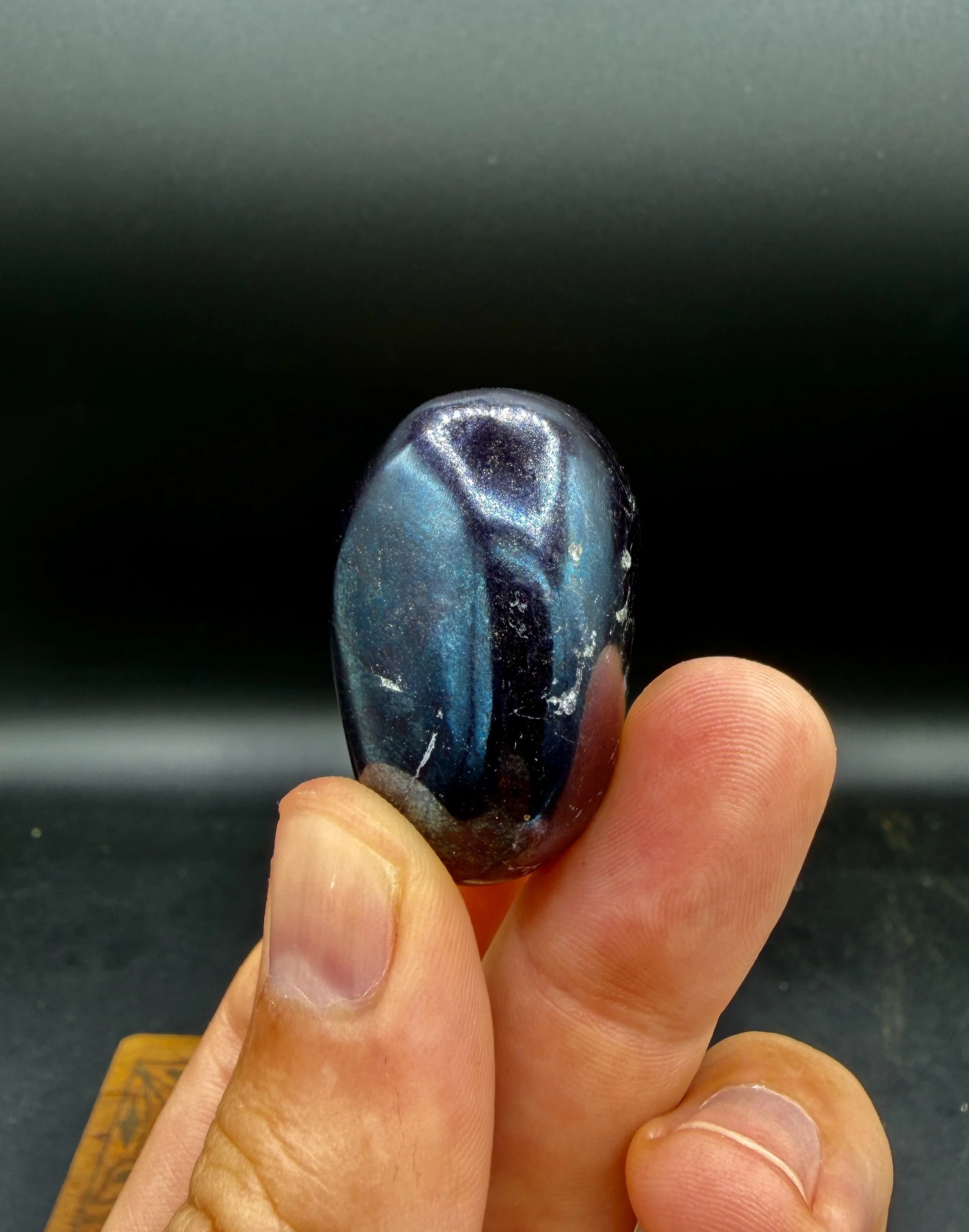Polished Covellite Freeform