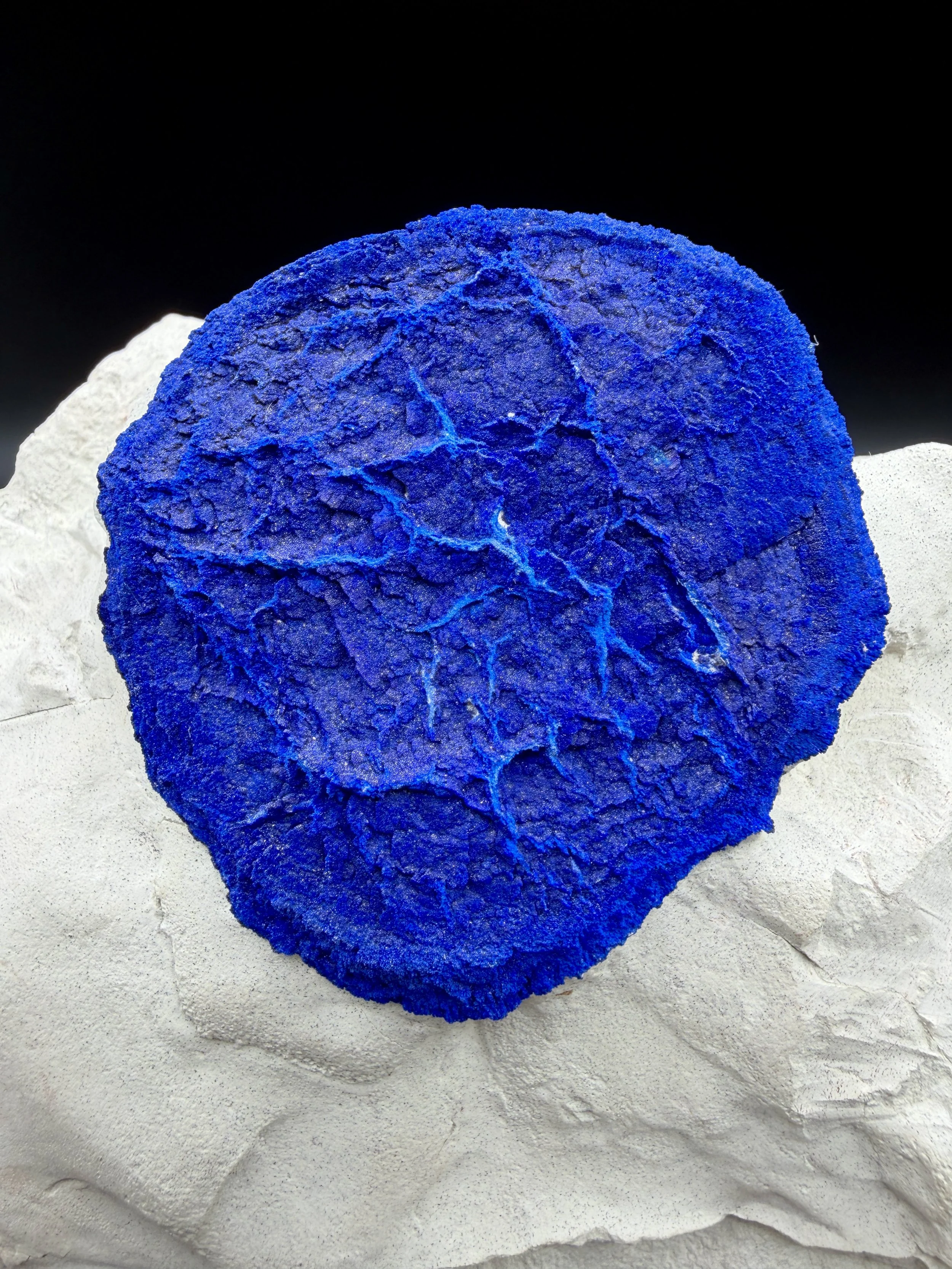 Radiant Azurite "Sun" Disc