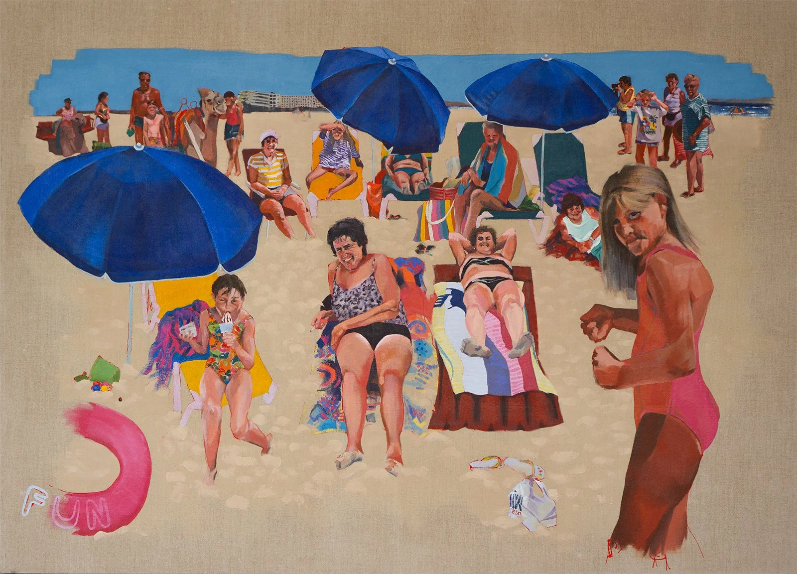 Family Holiday
Acrylic on canvas 123 x 88 cm Painting