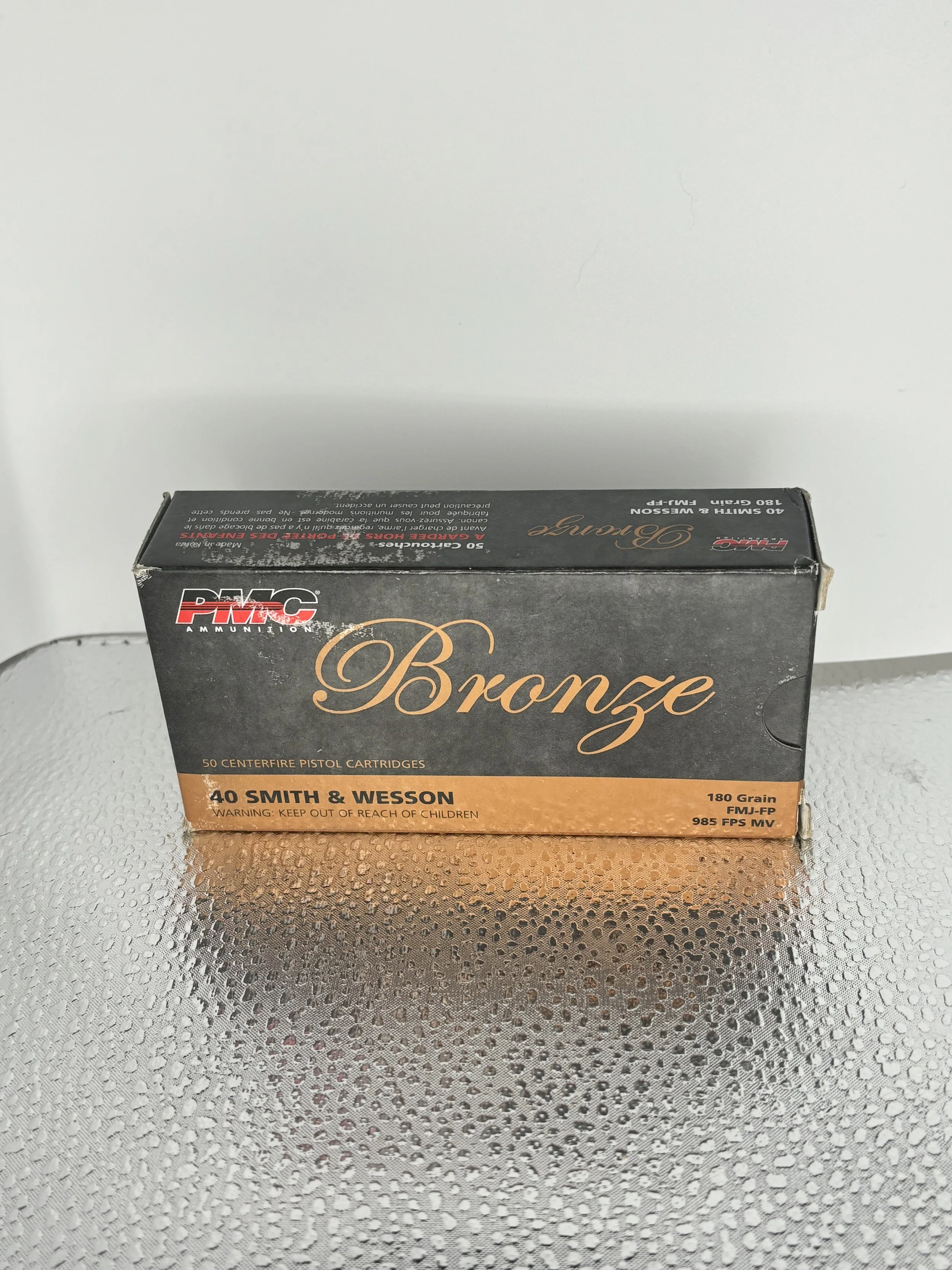 PMC BRONZE 40 S&W 180GR FMJFP