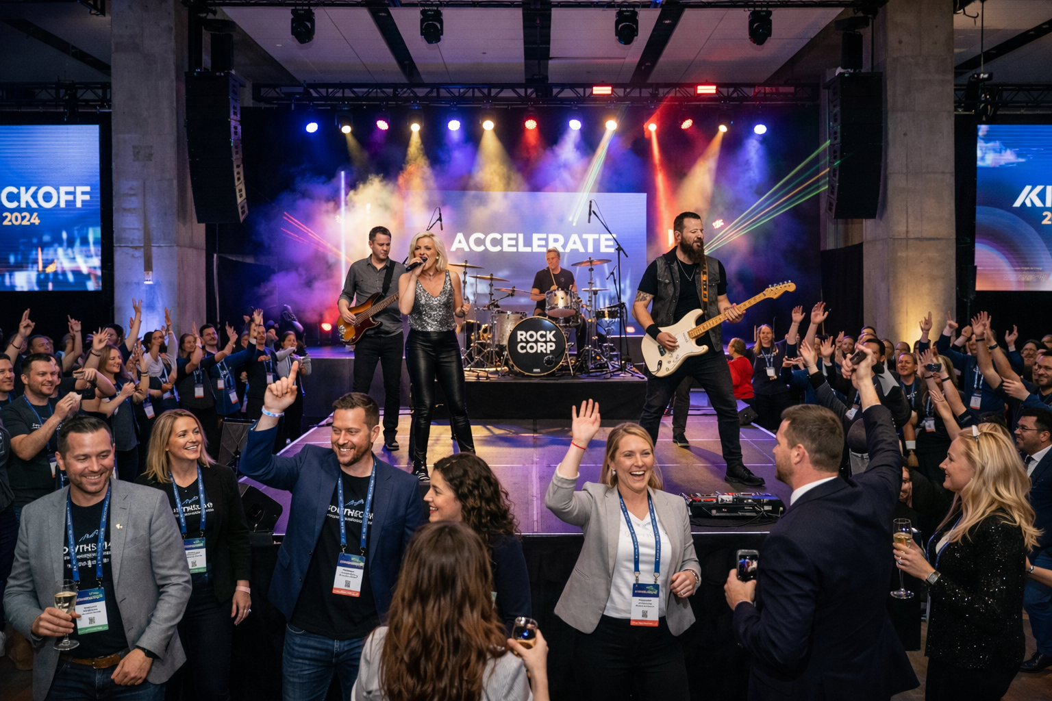 Liveband till företagsevent i Stockholm – så väljer företag rätt band