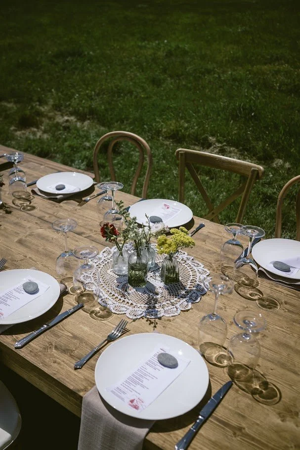 Farm house family style dinner