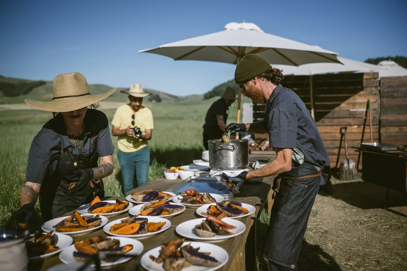 Outdoor catering and events