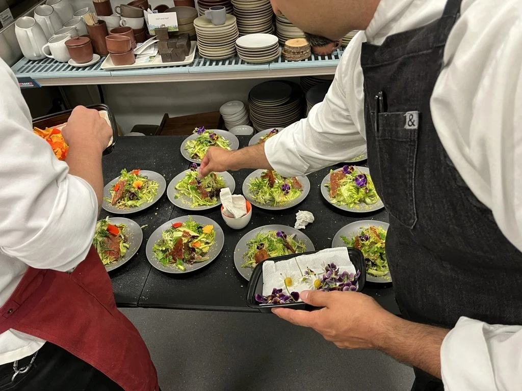 Salad Plating