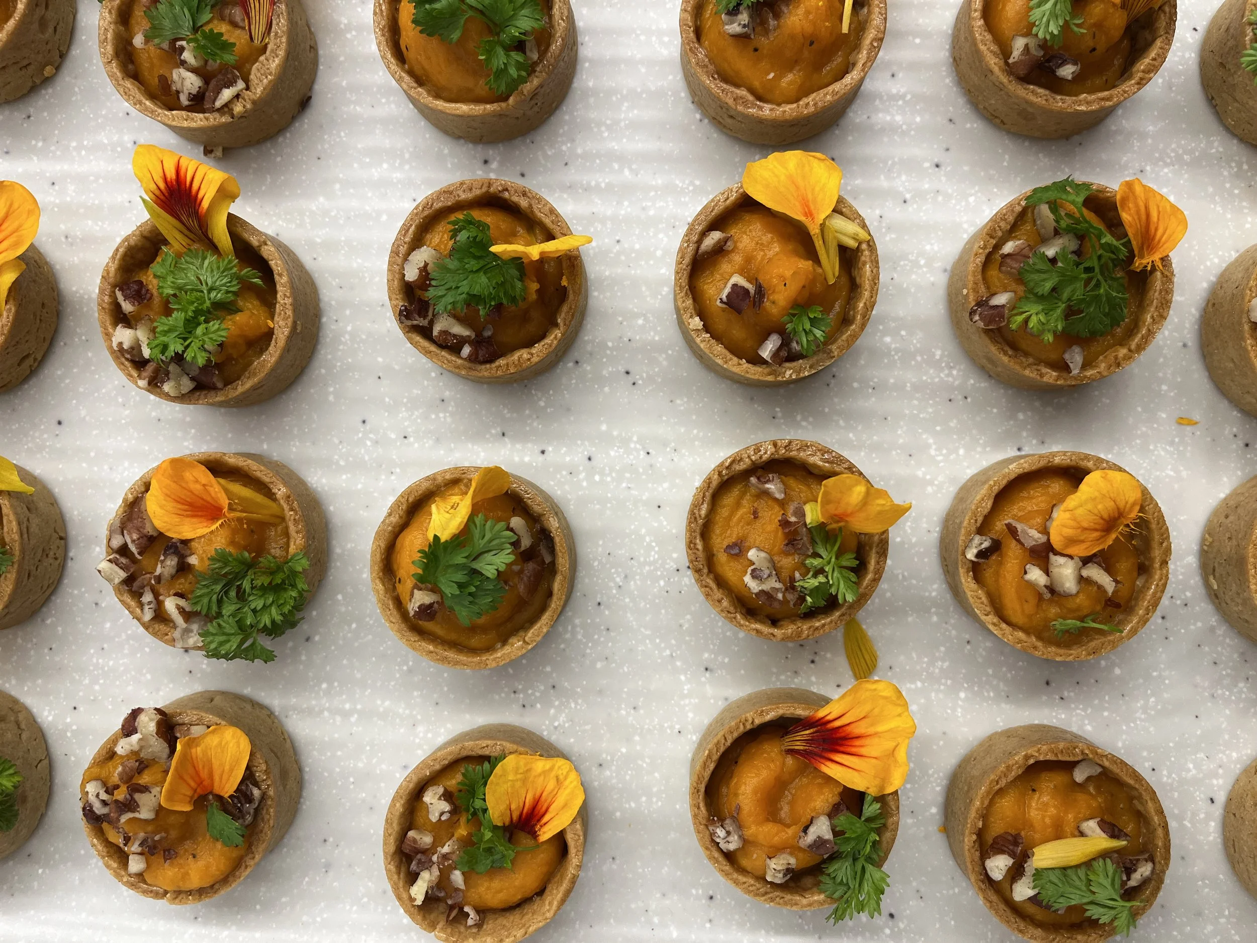 Butternut Squash Tartlets Hors d'oeuvres