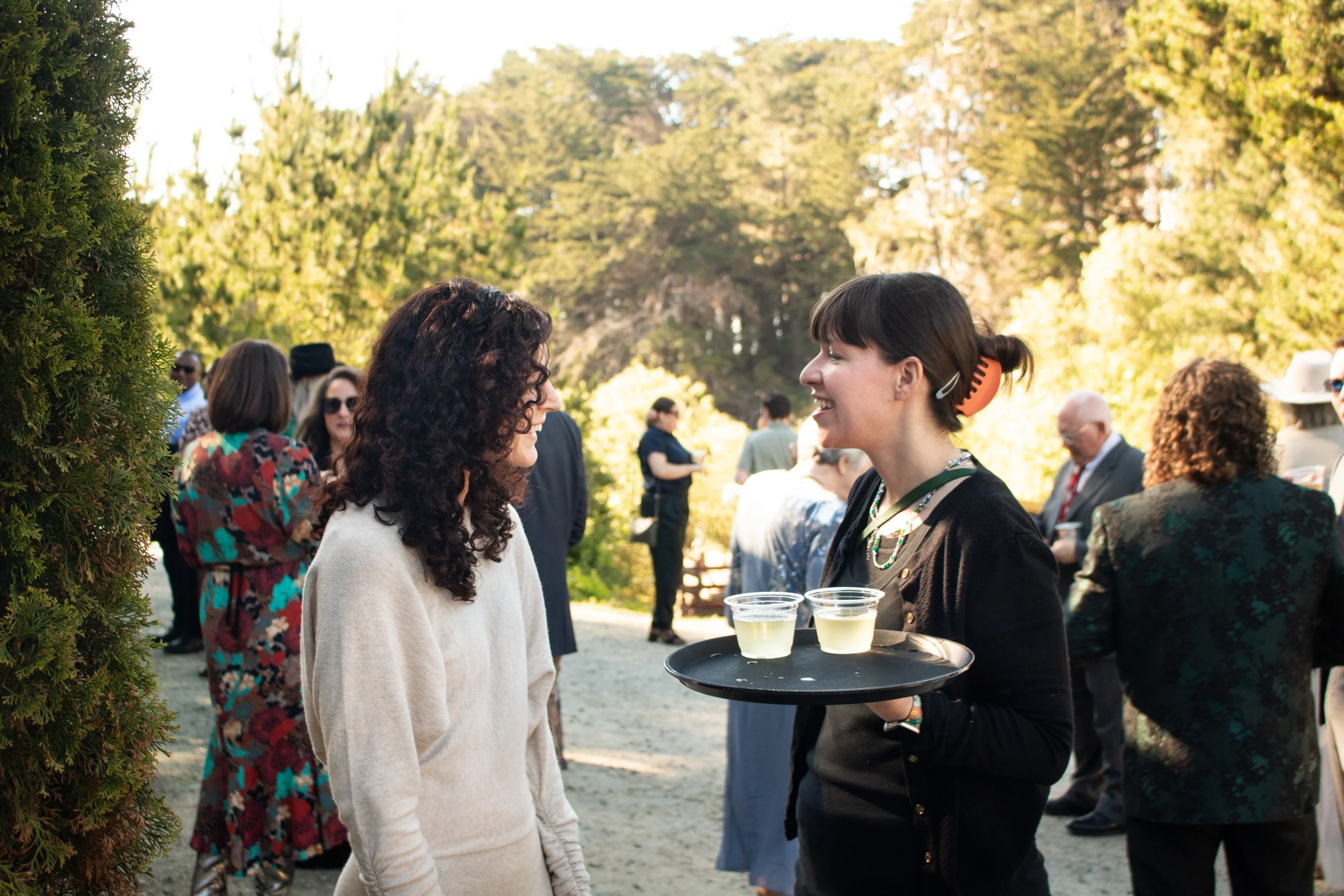 Tray Service Wine & Cocktails