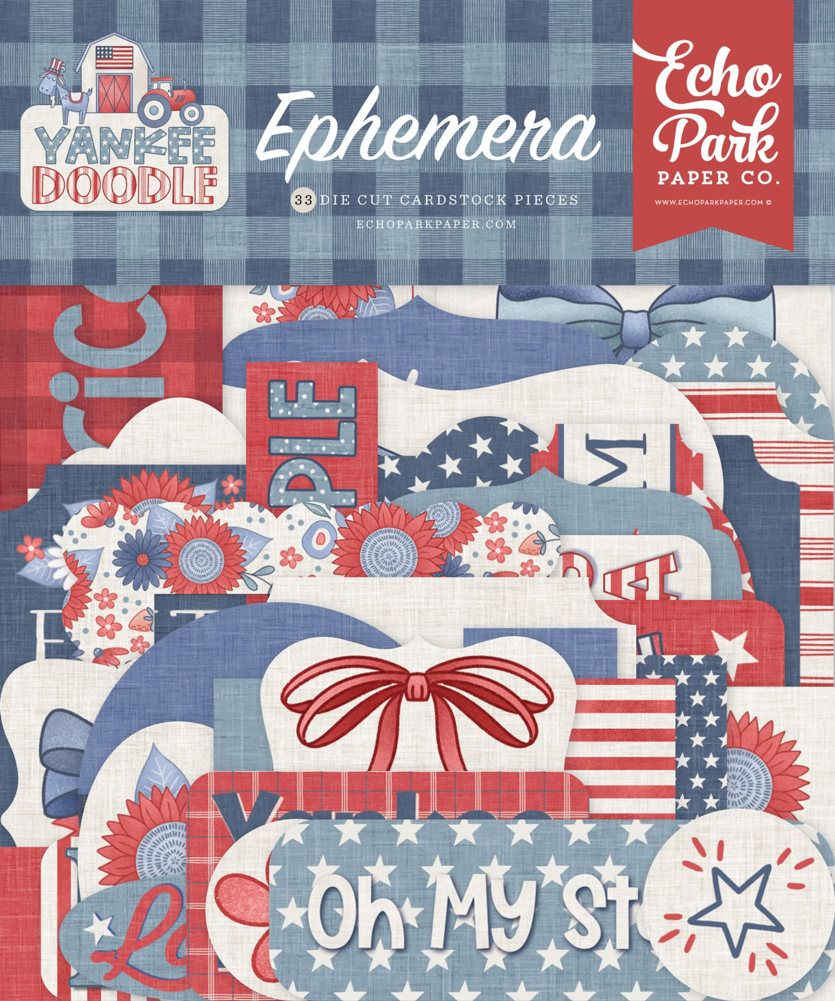 Echo Park Yankee Doodle Ephemera