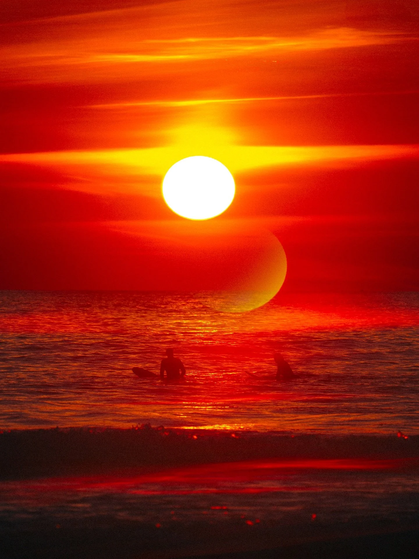 Double exposition to the sunset and the sea. 

&bull;

#doubleexposurephotography #photography #sunset