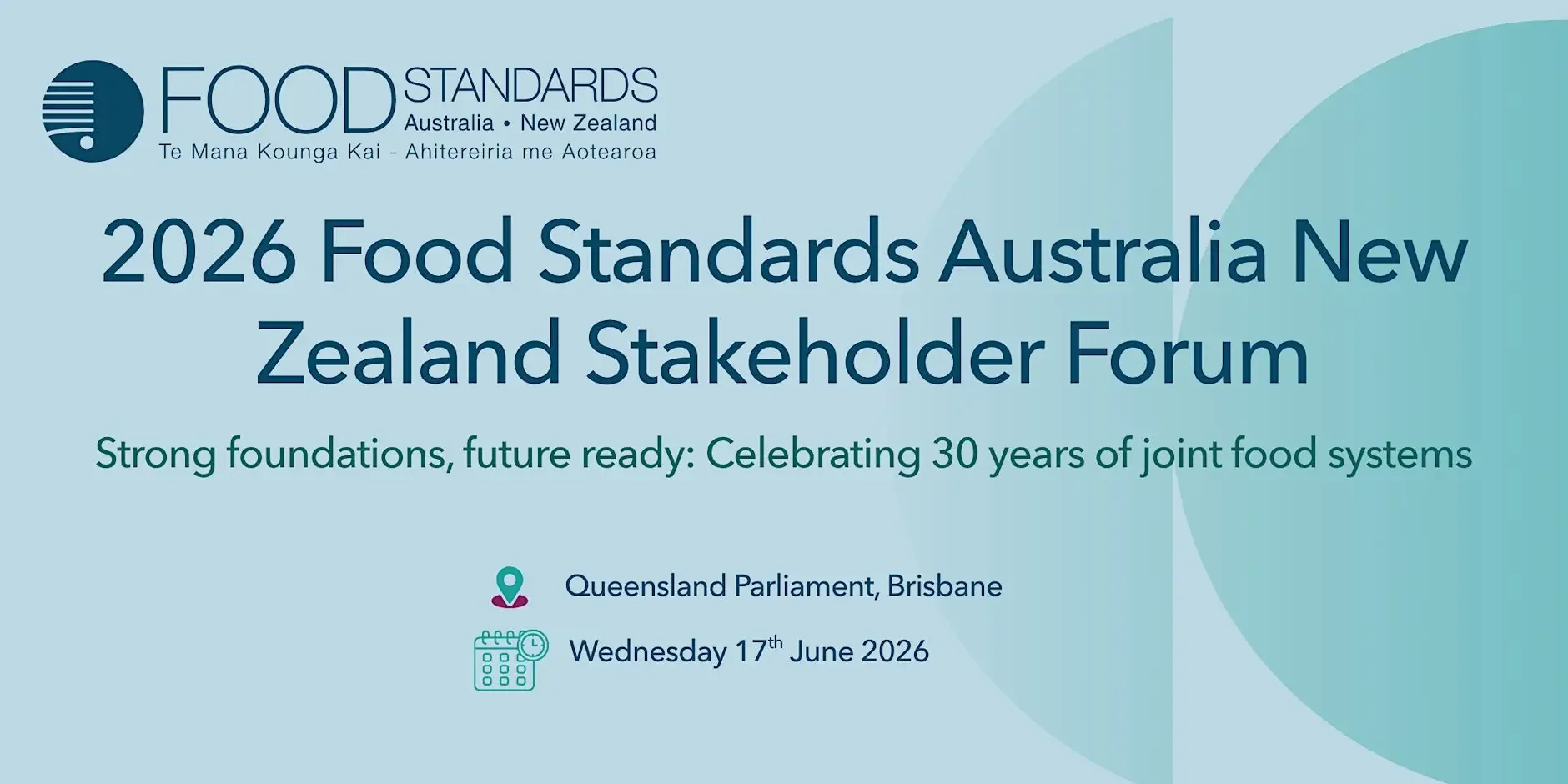 2026 FSANZ Stakeholder Forum