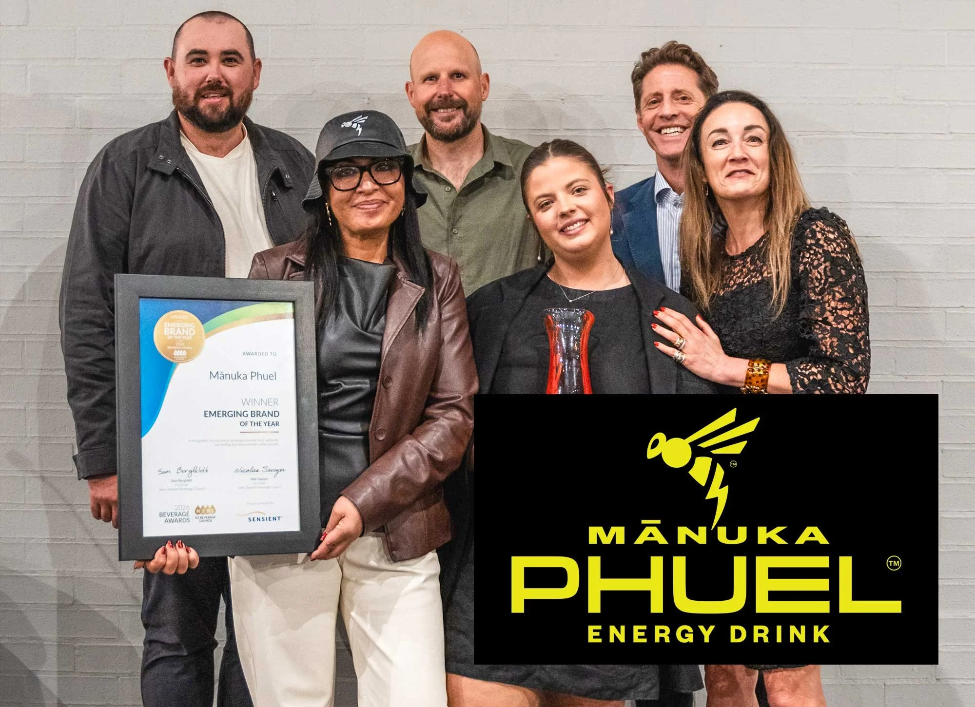 Beverage Brand of the Year (Emerging) – Mānuka Phuel