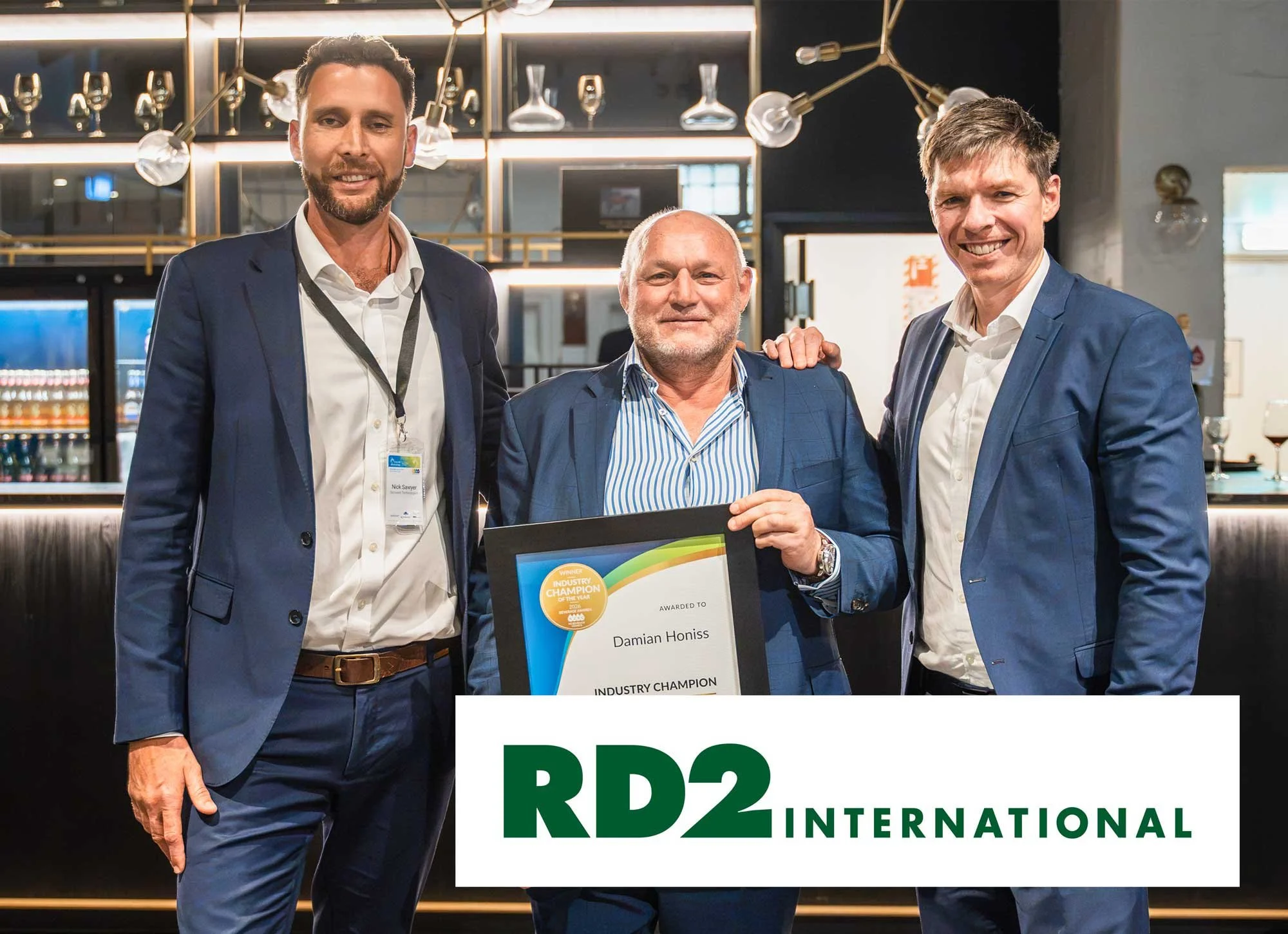 Industry Champion: Damian Honiss, RD2 International