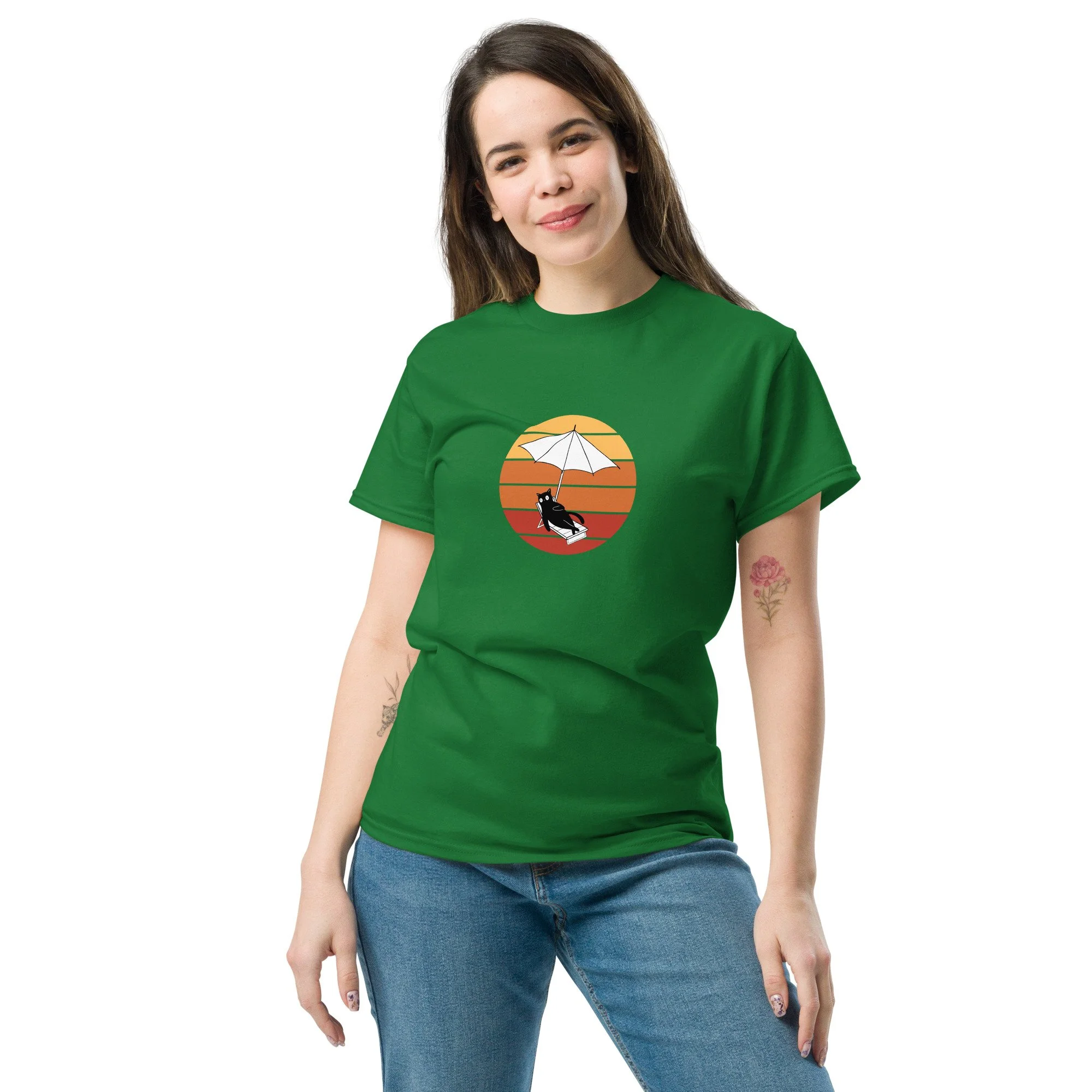 unisex-classic-tee-turf-green-front-6807ae8a96c1e.jpg