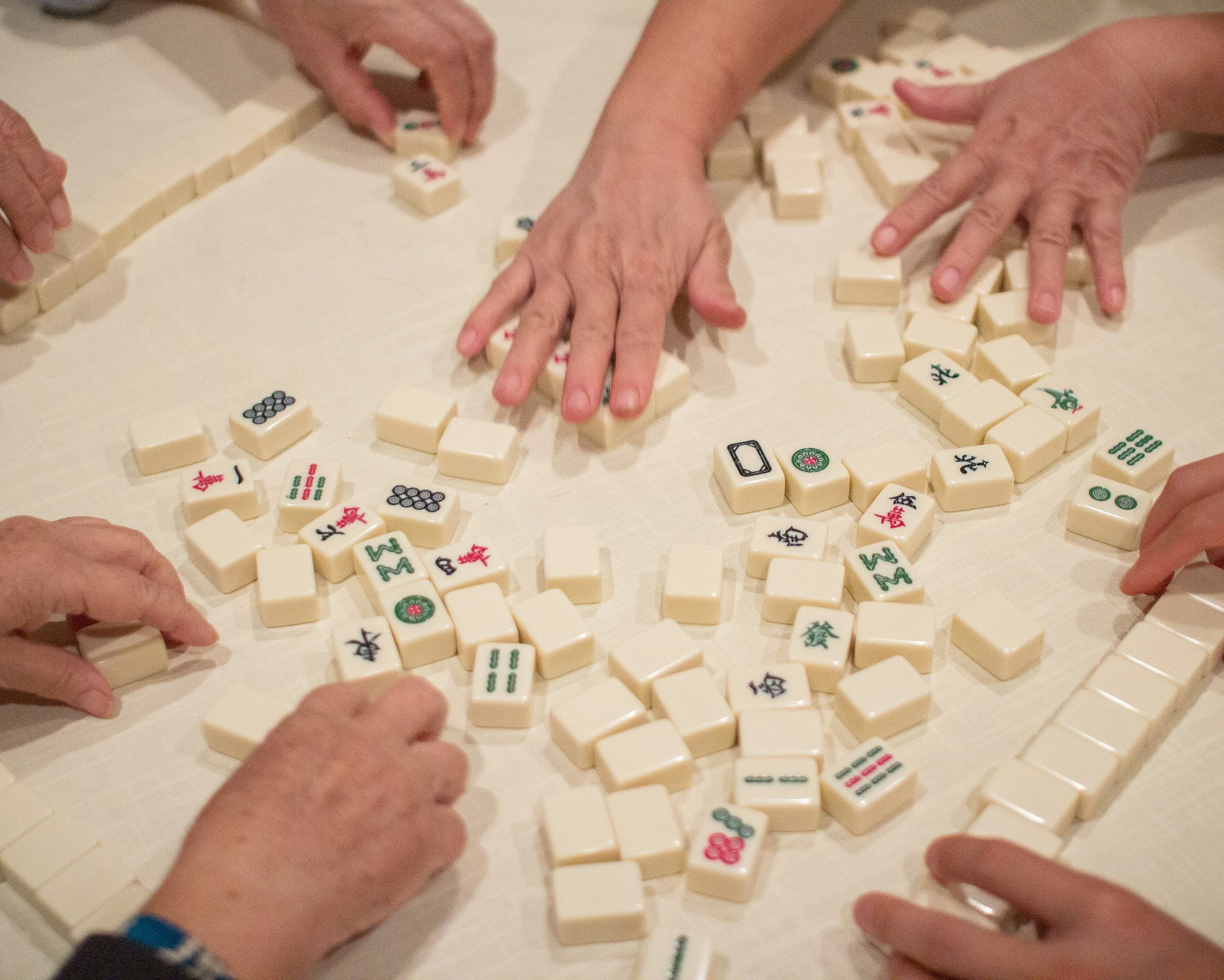 Quirky Mahjong at Elsie Quirk Library