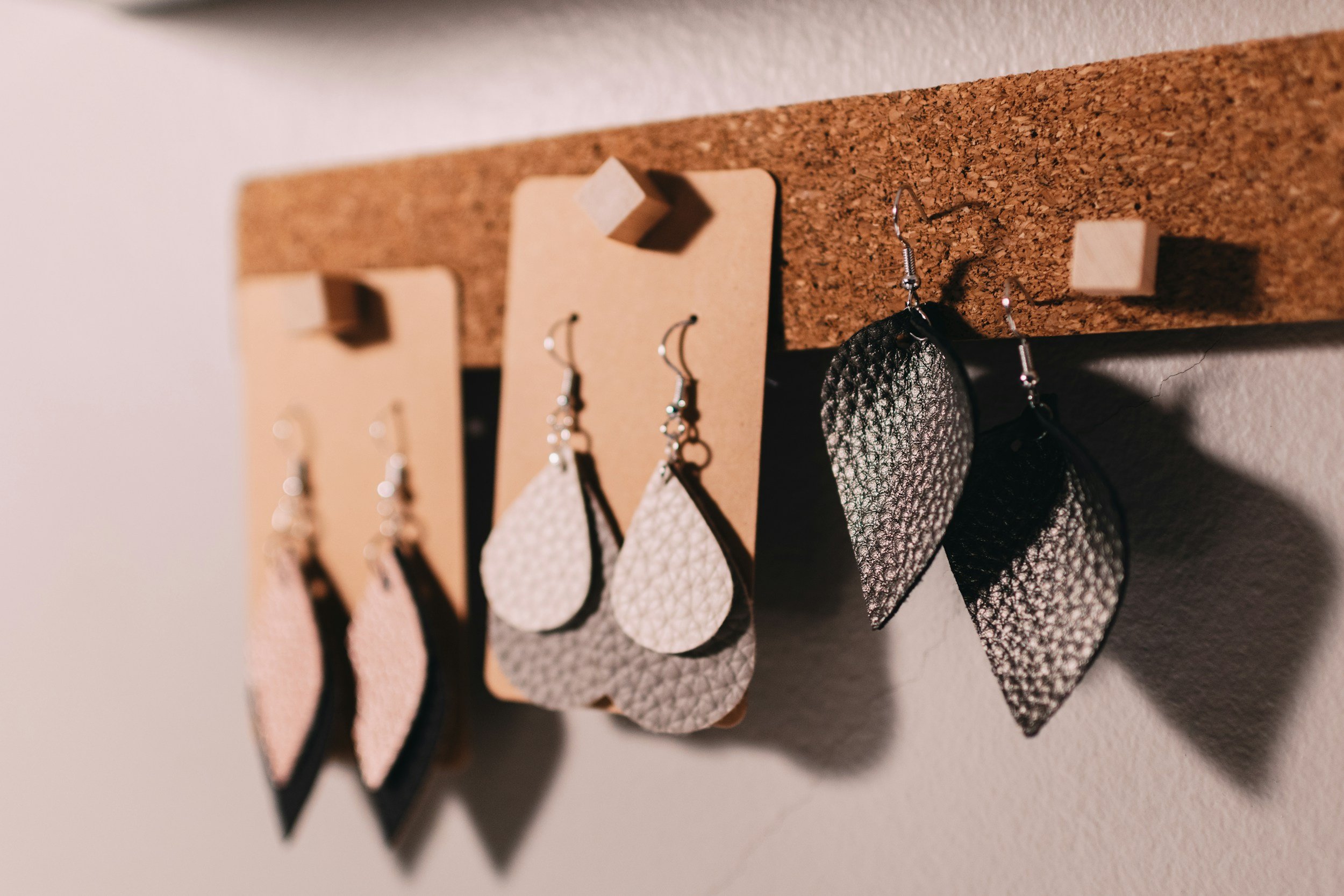 Upcycled Paper Earrings at the Artistic Flip Flop