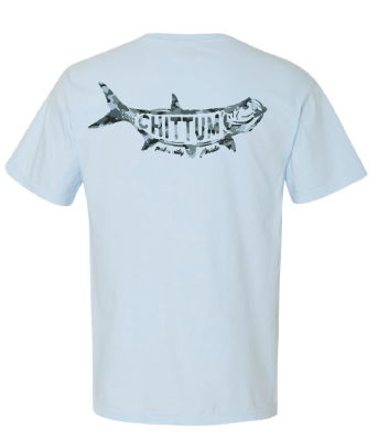 Blue Camo Tarpon Tee