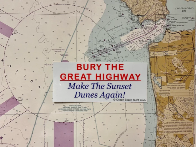 Bury The Great Highway Sticker