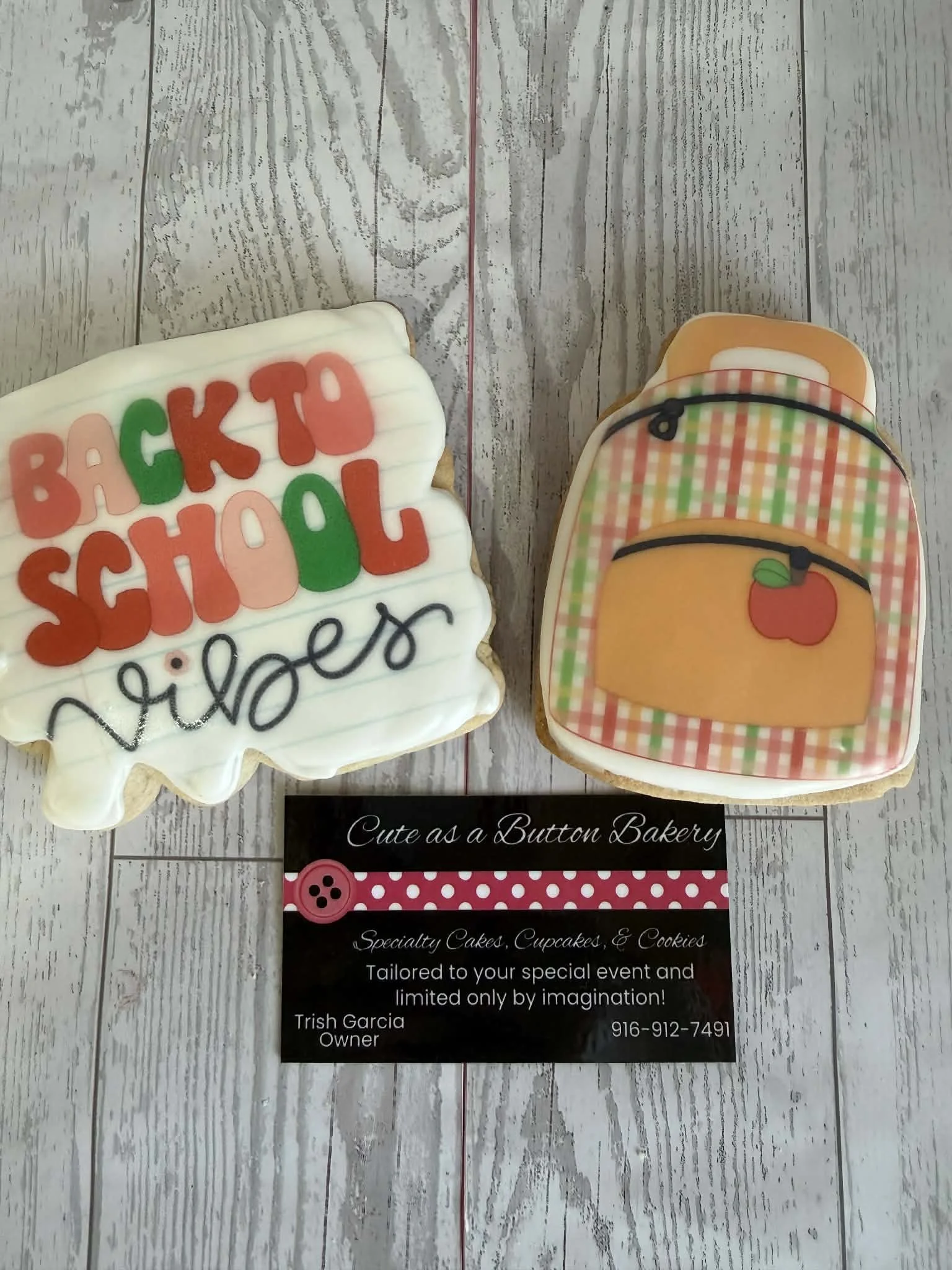 Back to School Cookie Sets for Kiddos