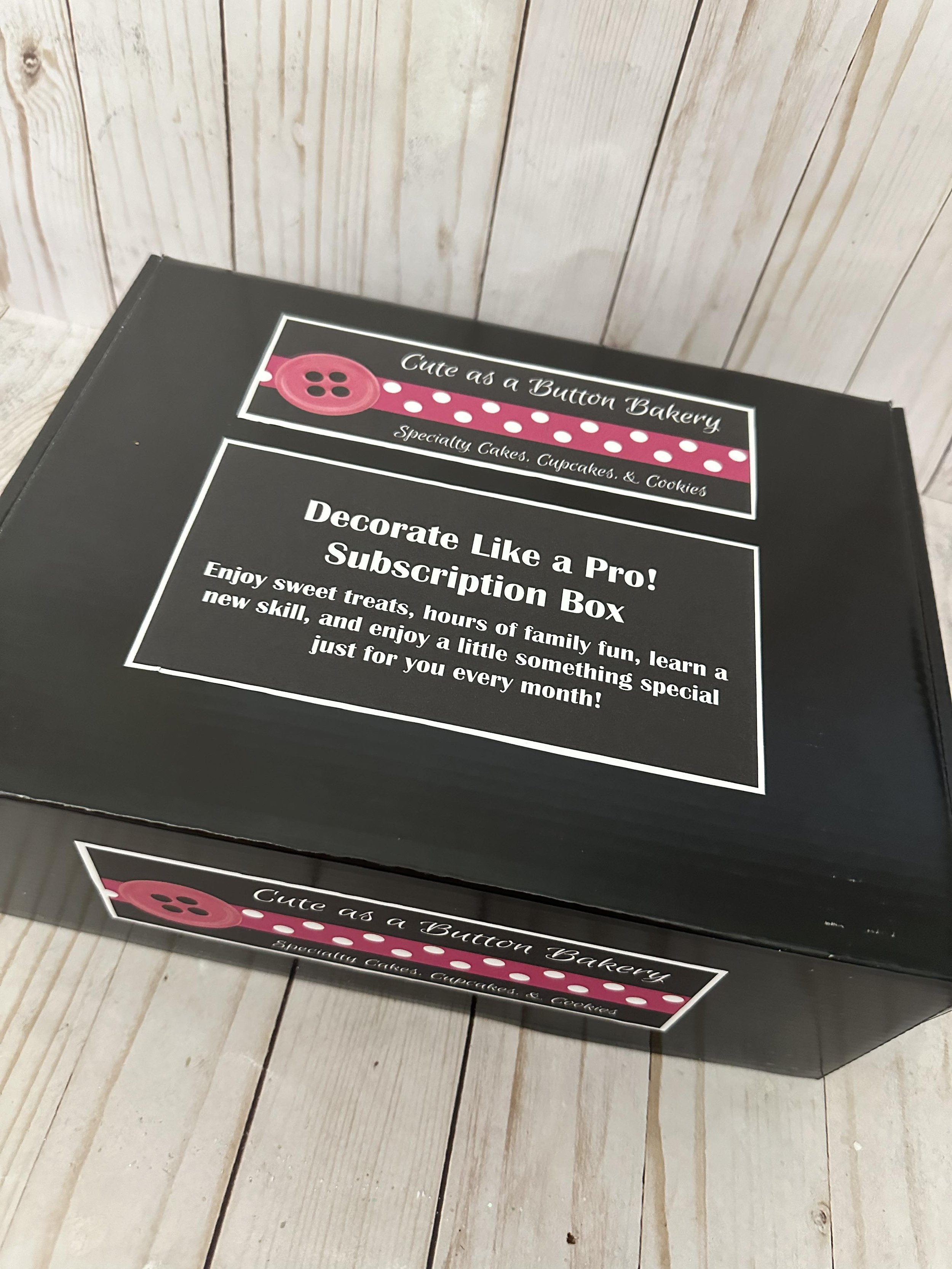Decorate Like a Pro Subscription Box (you learn to decorate the cookies)!