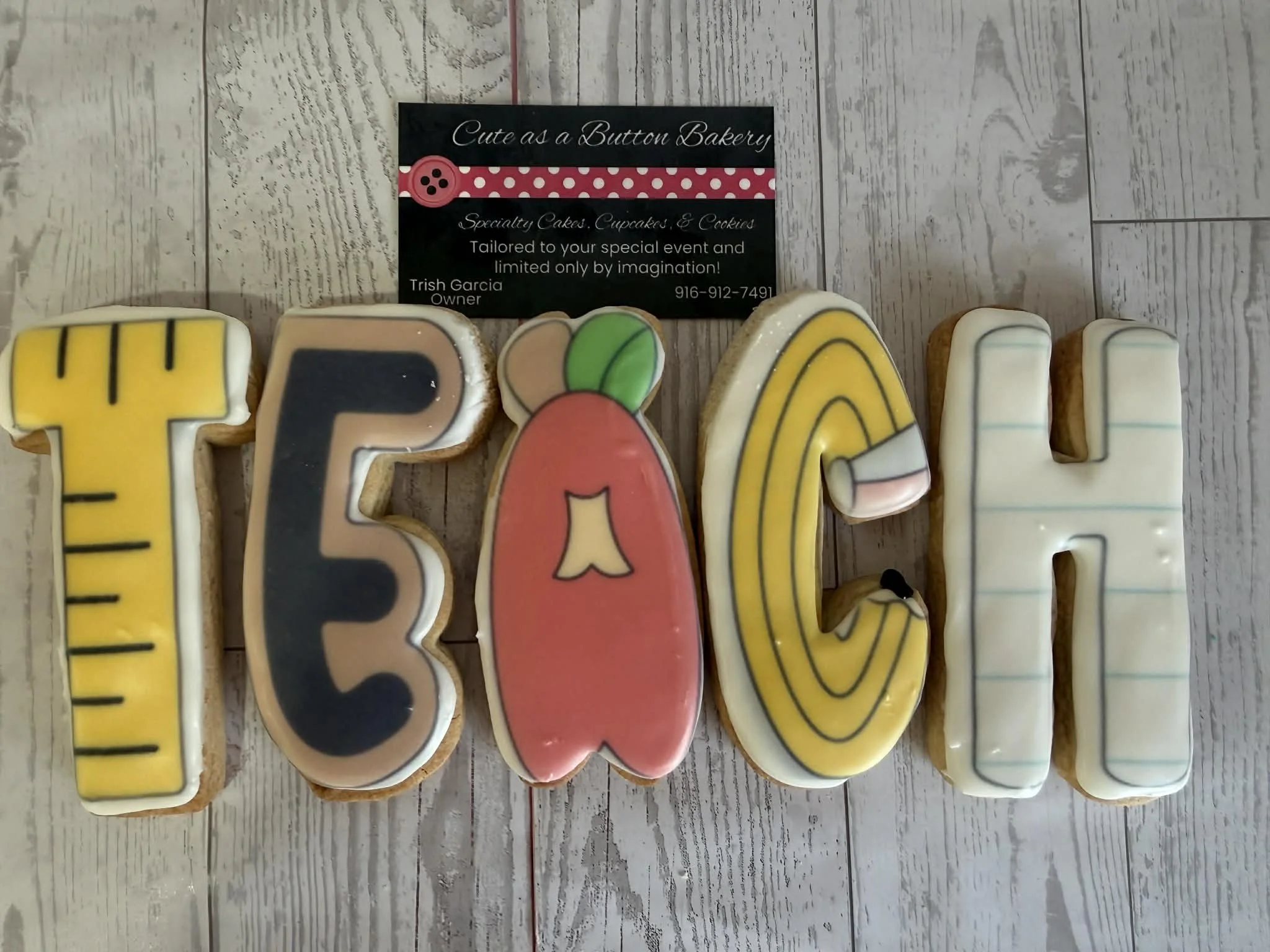 Teach cookie set