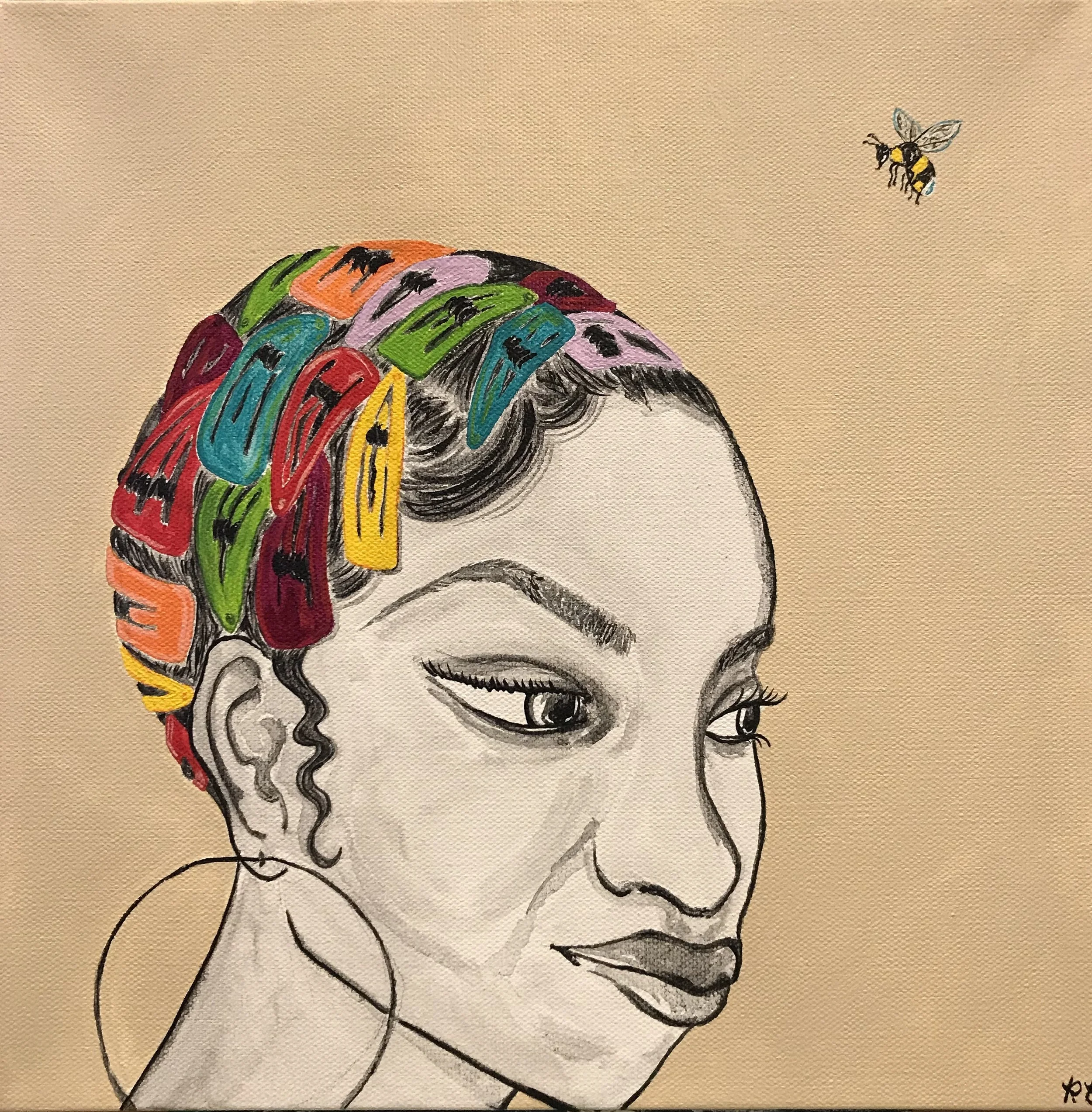 Clips |
Acrylic on canvas |
12 x 12 inches |
$250