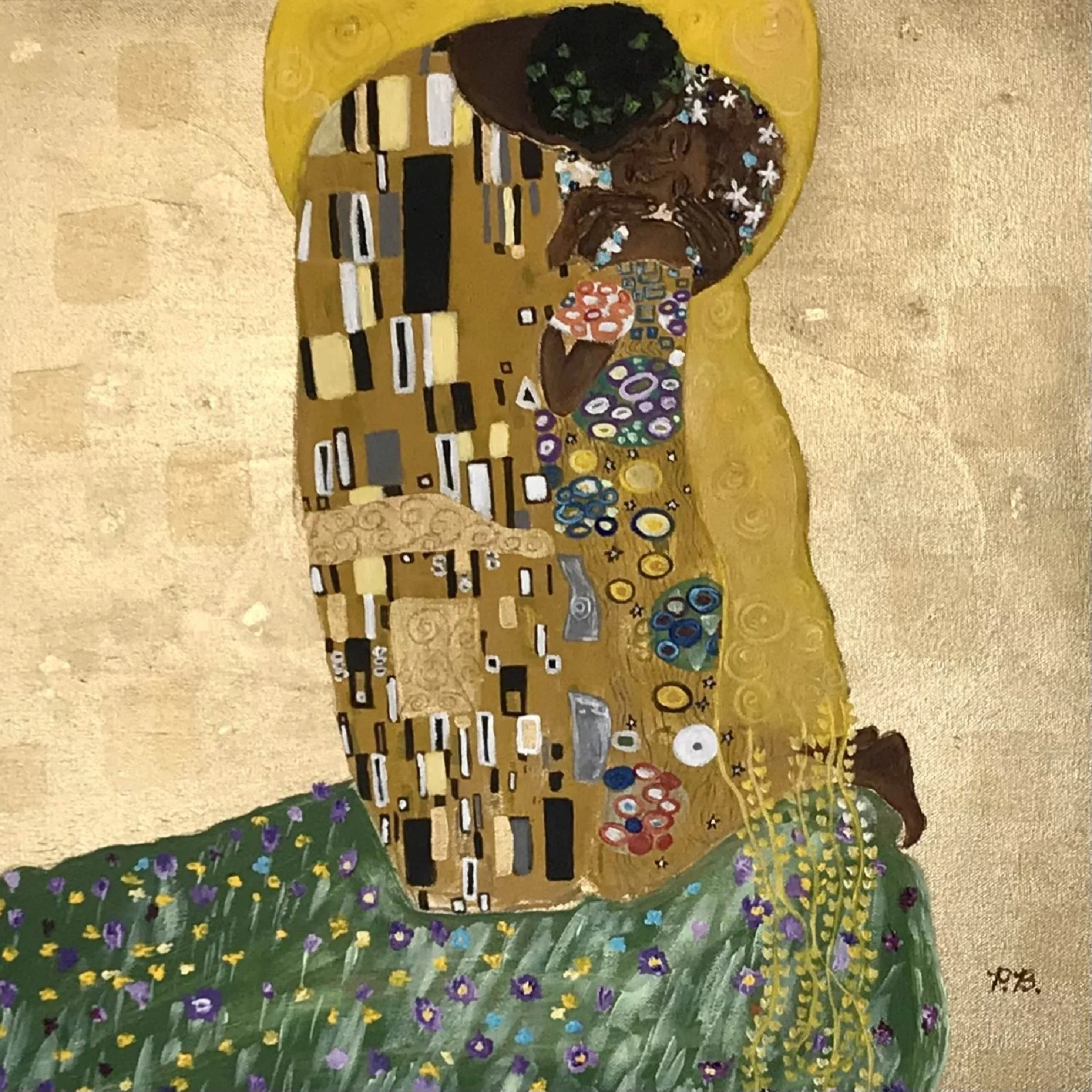 Kiss |
Acrylic on canvas |
20 x 20 inches |
*sold*