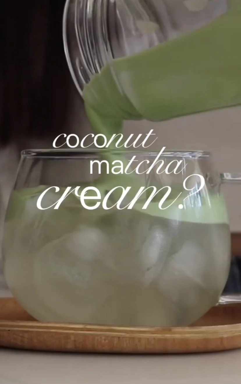 Coconut Matcha Still