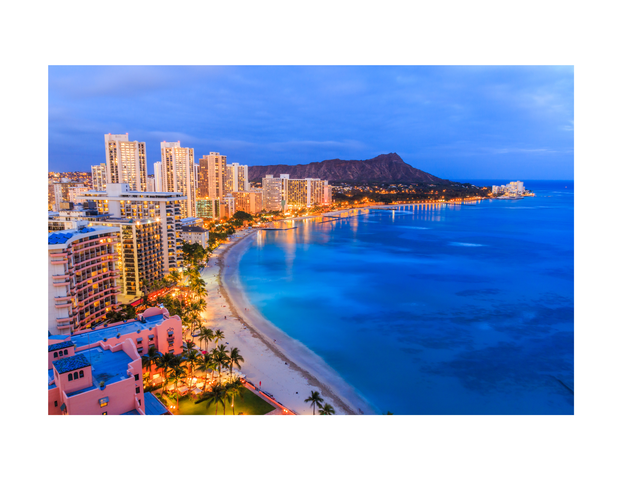Photo of Honolulu for online travel agent services. Jpg.