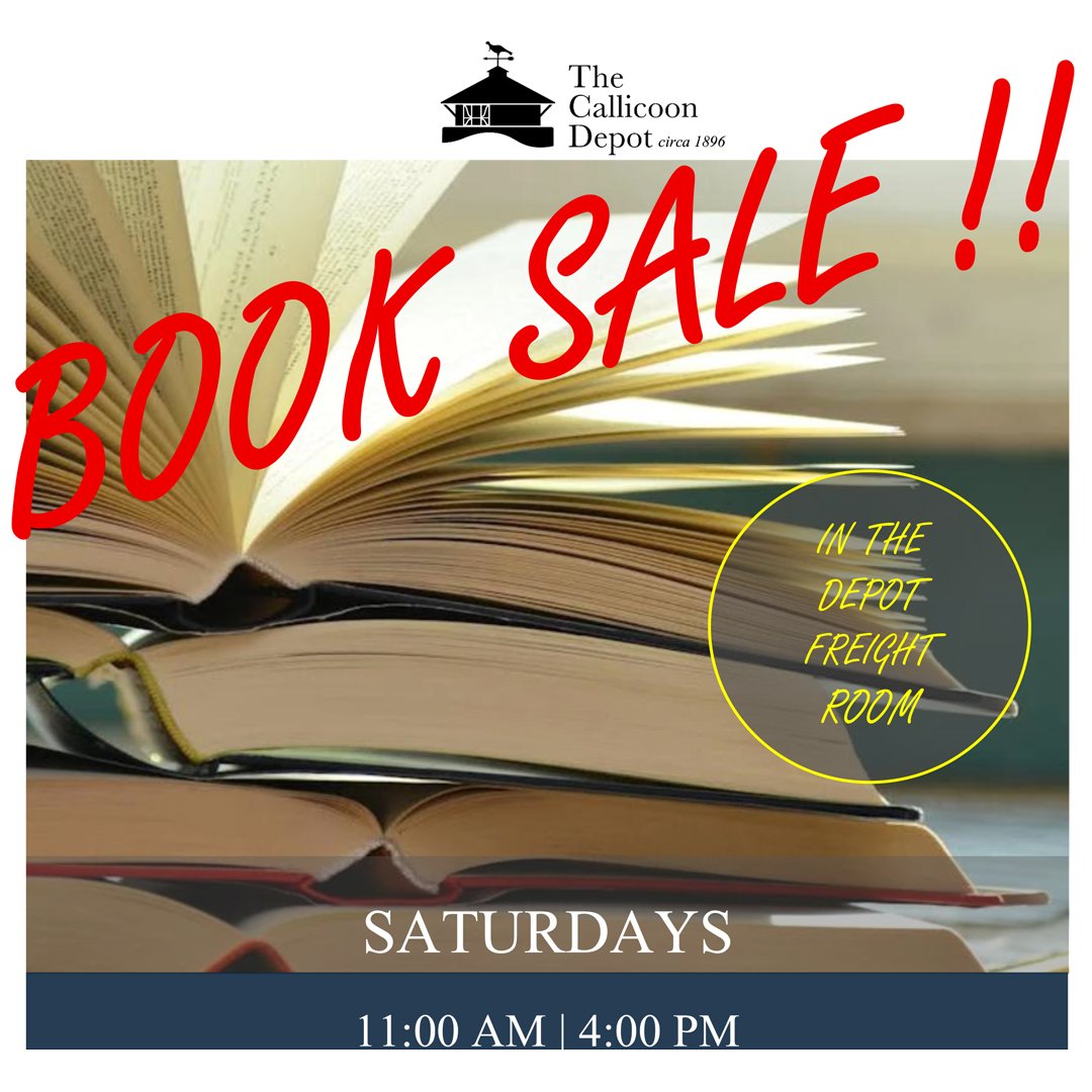 Book Sale - Saturday, August 29, 11:00 to 4:00