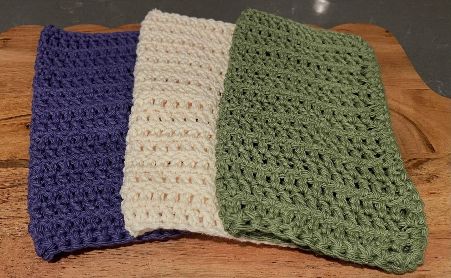 Get ready! Handmade wash cloths are landing at the farm for Small Business Saturday! Solid colors or multi-colored - which one&rsquo;s your vibe? Let us know in the comments below!