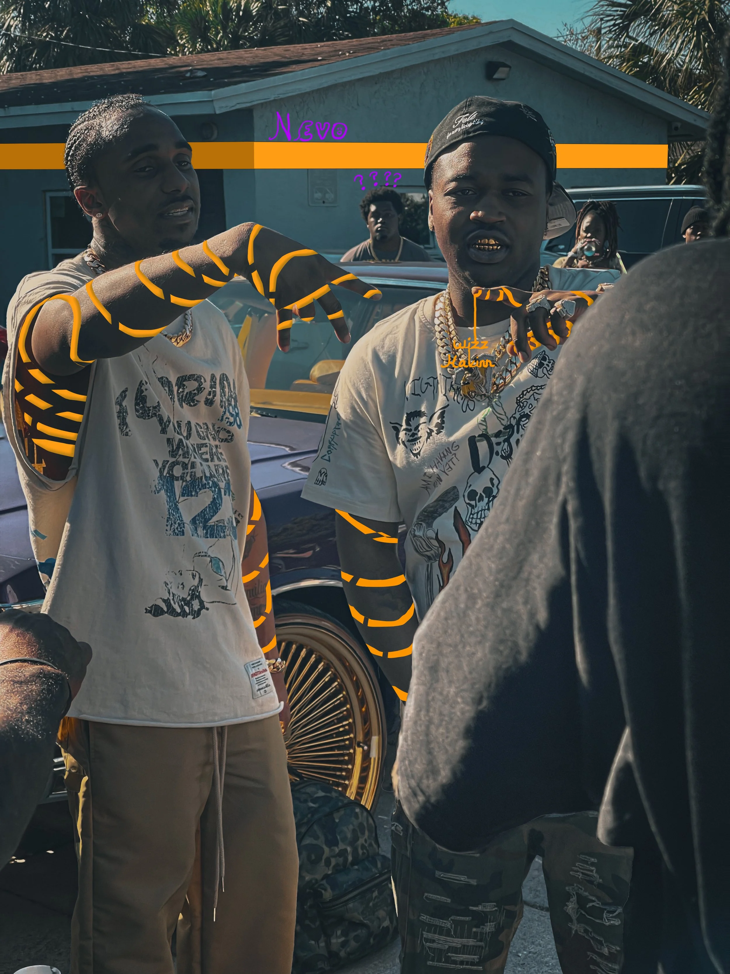 Loe Shimmy and Wizz Havin (Motion Graphic + Visualizer)