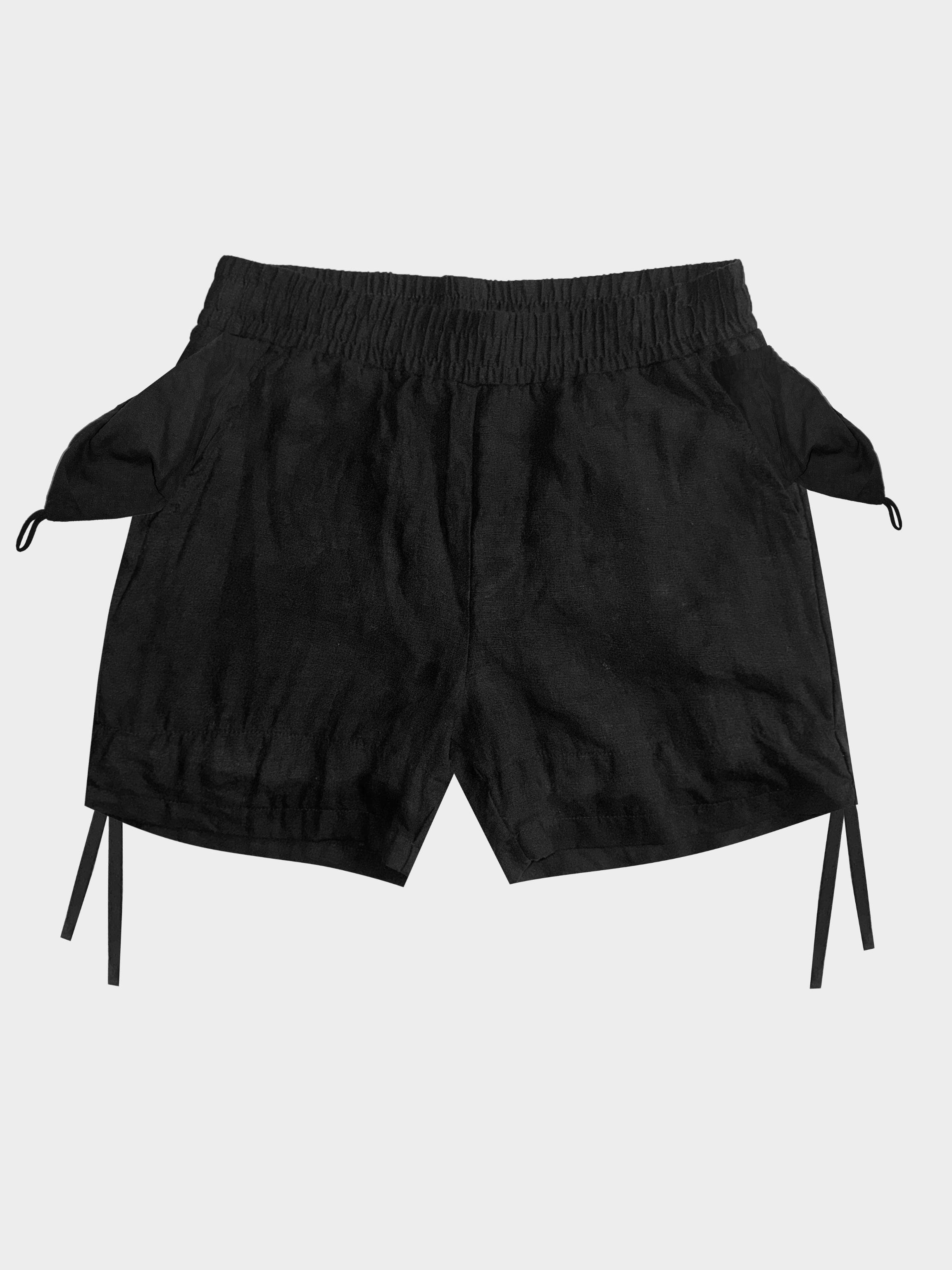 LBE_Shorts_Black_Layflat_All-Features.jpeg