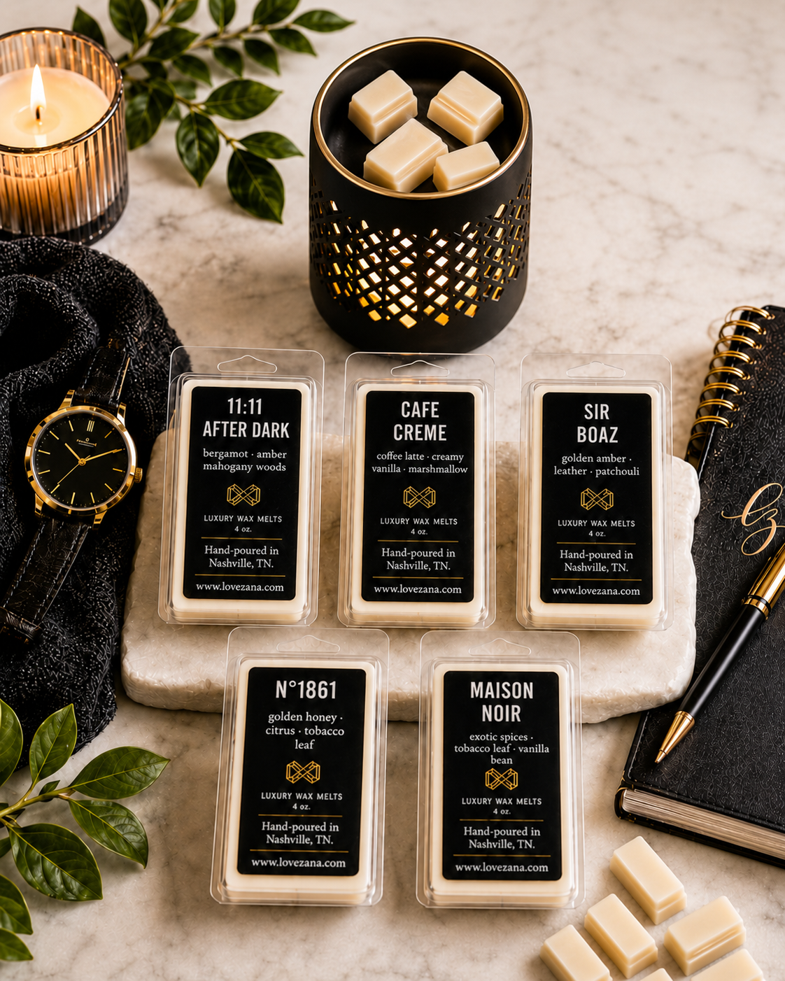 Luxury Wax Melts (snapbar)