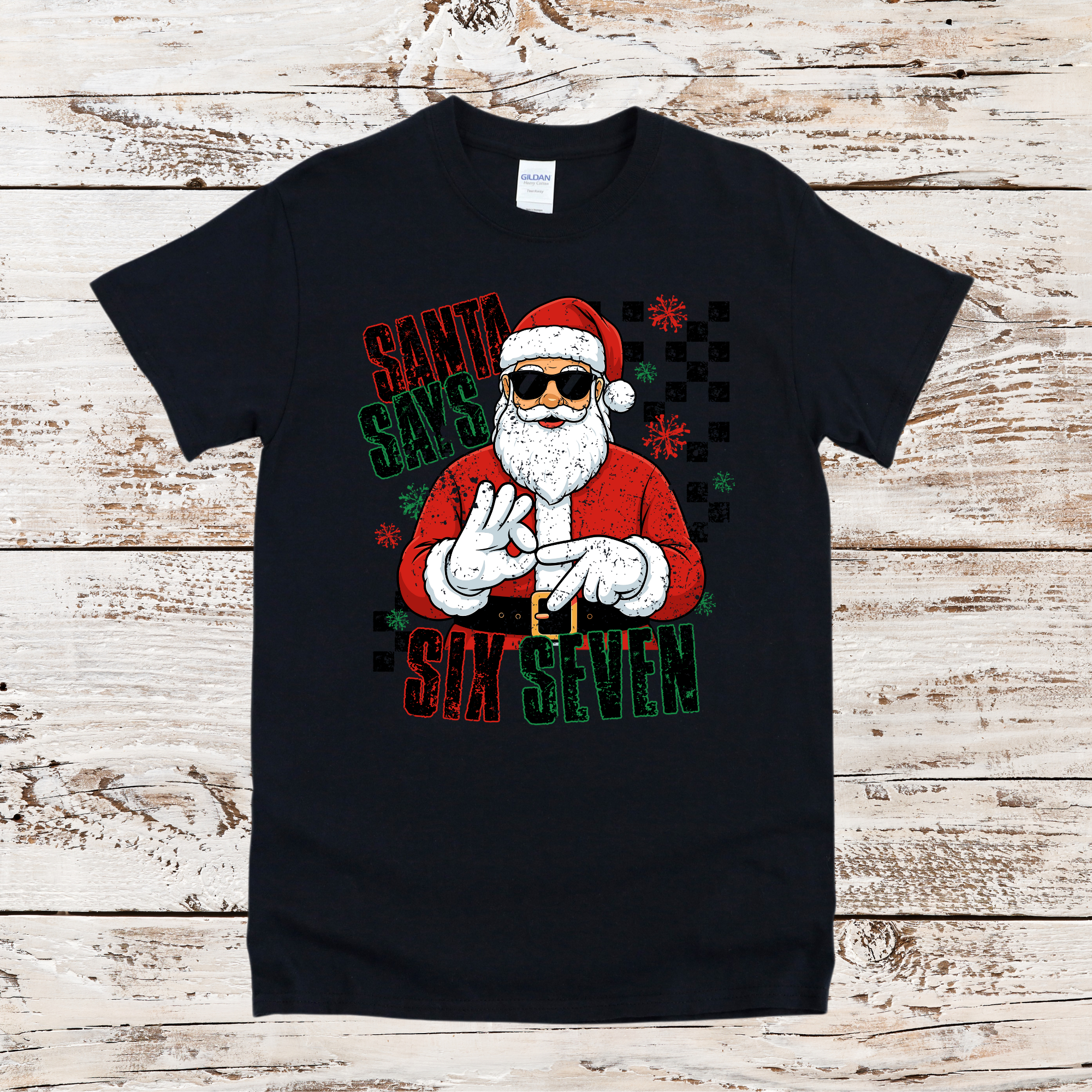 Santa Says Six Seven Bruh Black.png