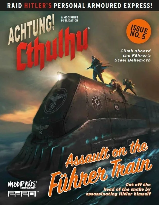 Achtung Cthulhu 2d20 RPG - Assault on the Fuhrer Train