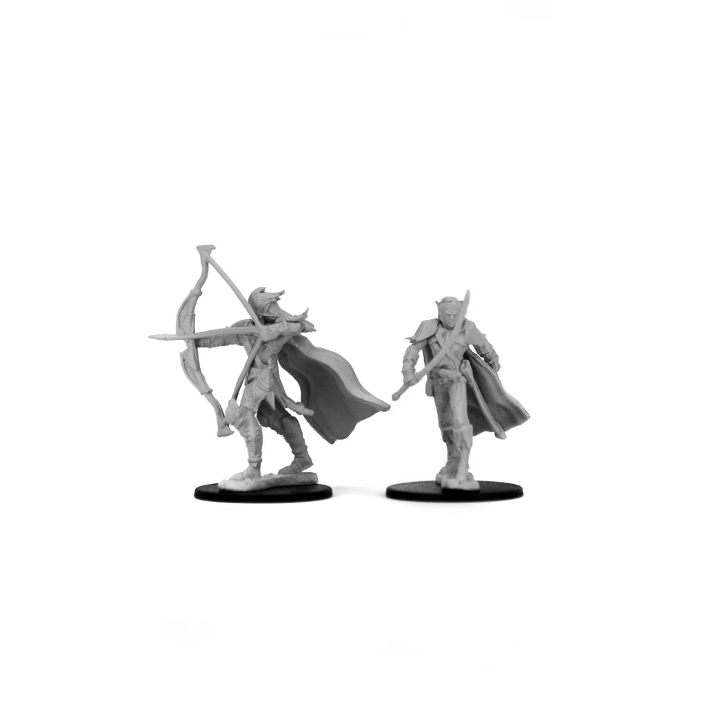 Pathfinder Deep Cuts Unpainted Miniatures - Elf Male Fighter