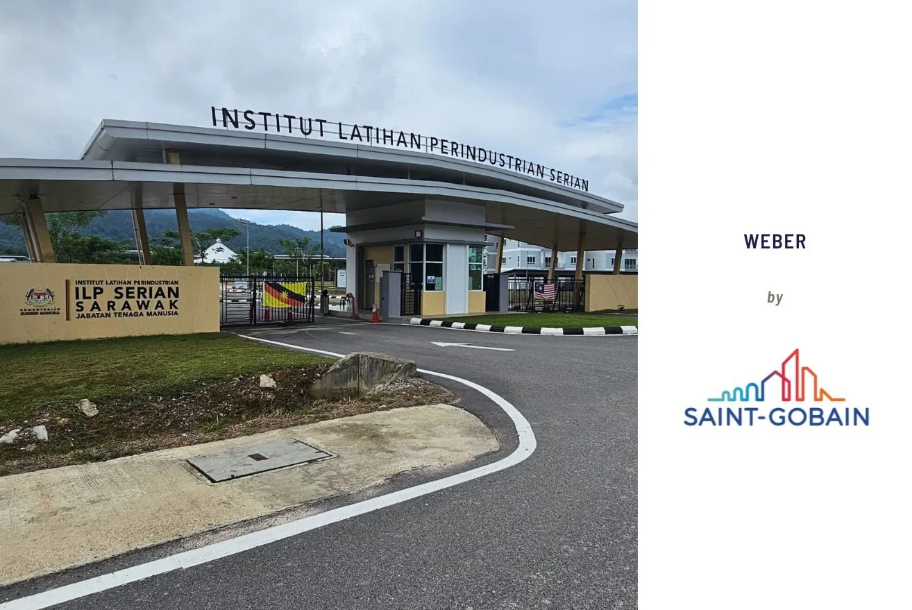 Saint-Gobain Weber for Institut Latihan Perindustrian Serian