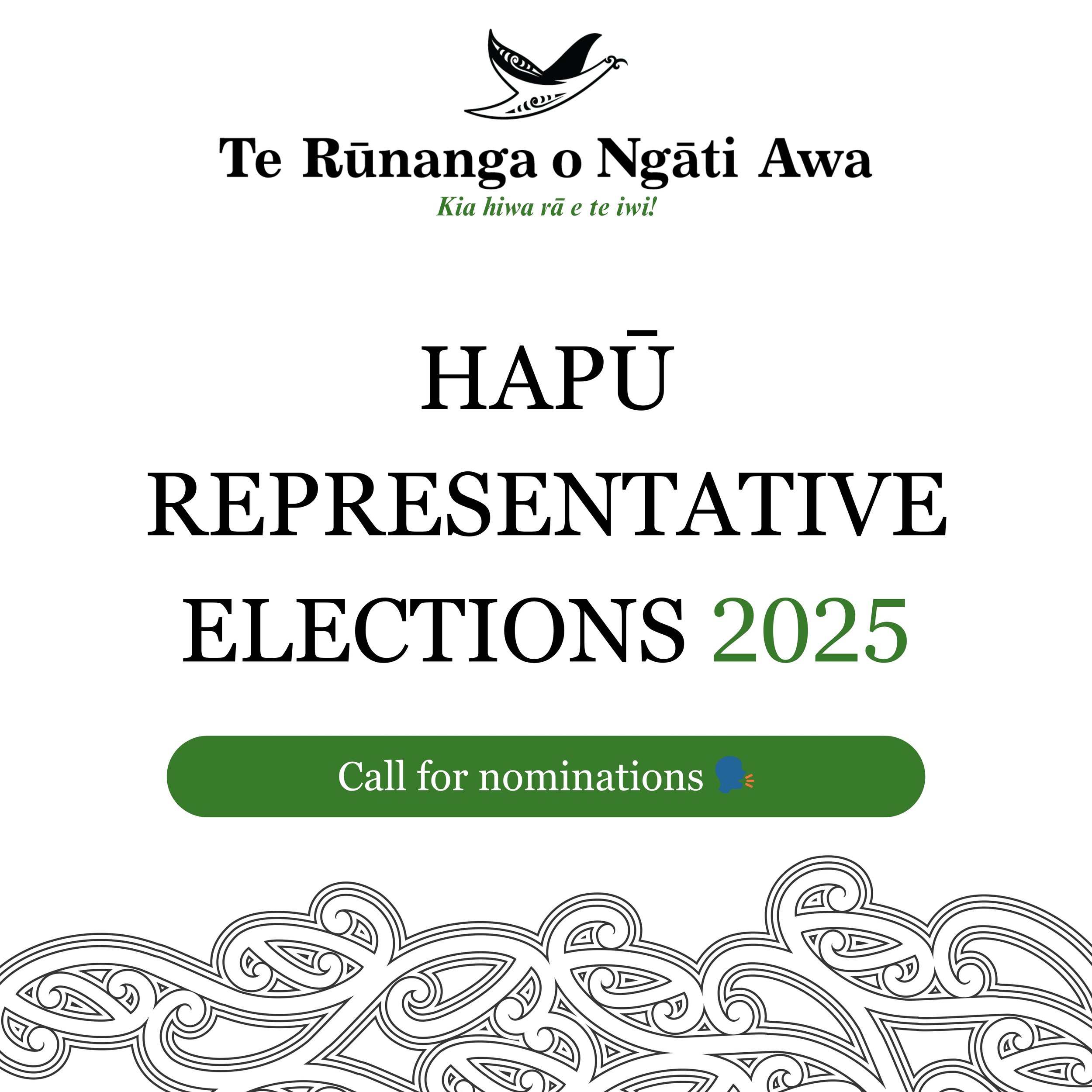 2025 Elections for Hapū Representatives
