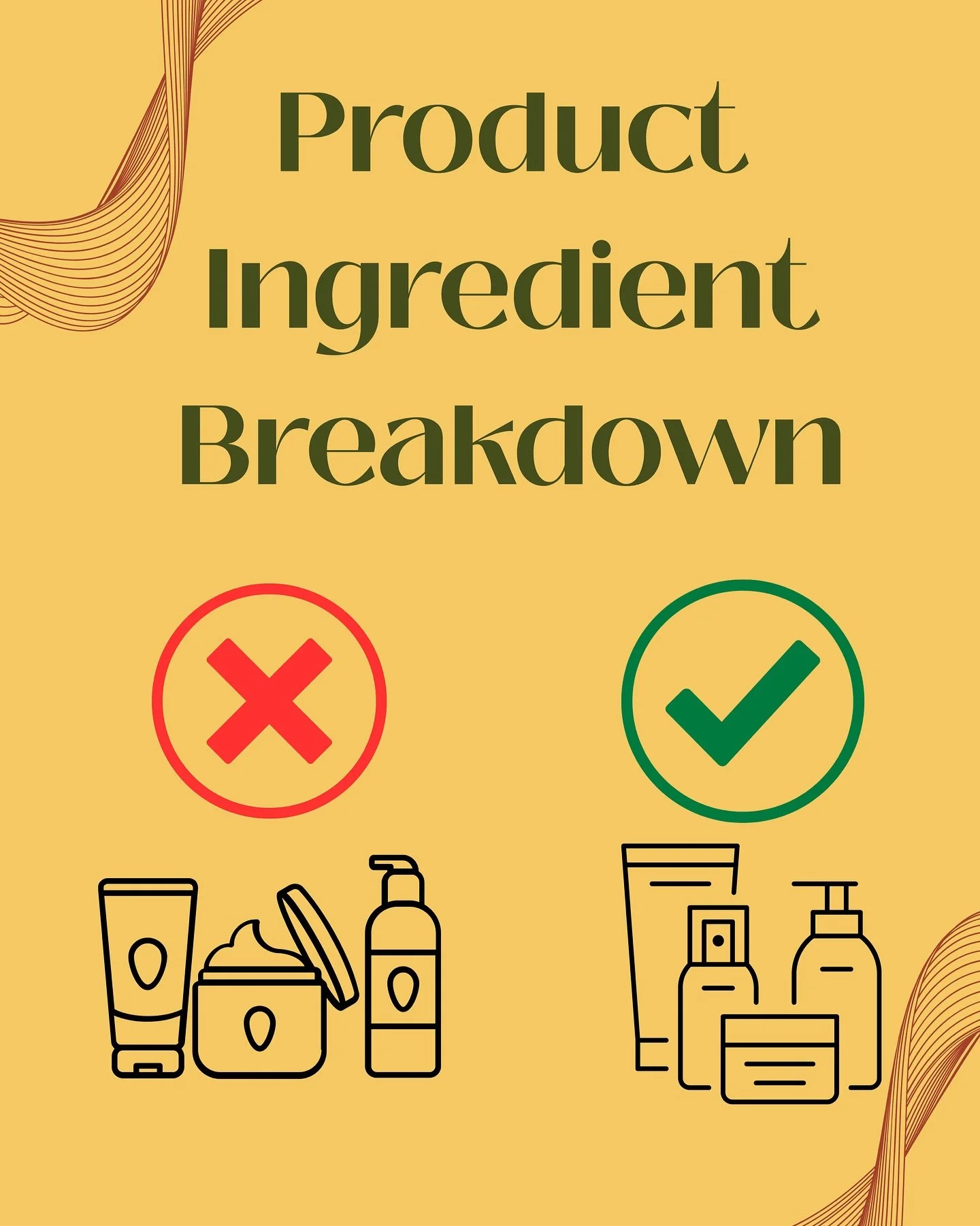 Read your labels! 🔍👀 Not all hair products are created equal. These ingredients will either help your hair and scalp flourish or leave it damaged. Screenshot this for your next beauty run! Tag someone who needs to see this! What&rsquo;s your holy g