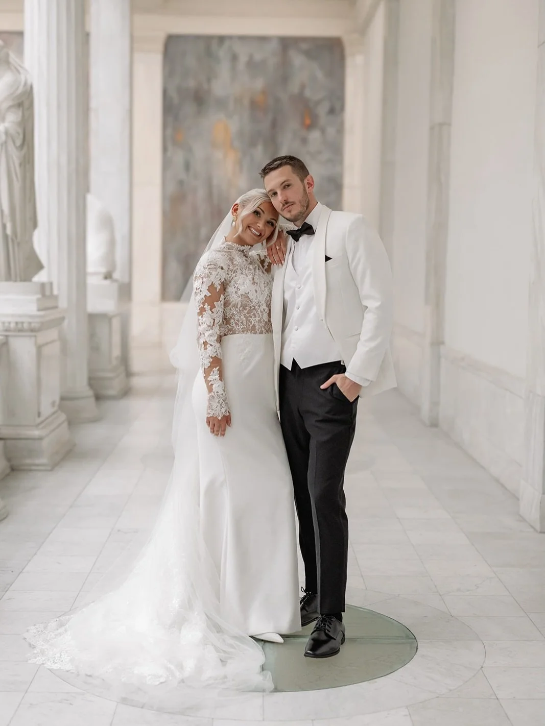 Happy Anniversary, Krista &amp; David 🤍 

5.23.25 &mdash; the most stunning day with this sweet couple and the most talented group of vendors: 

Venue: @carnegiemuseum_events
Coordinator: @belovedeventco_pgh
Photographer: @lexkingphoto
Videographer: