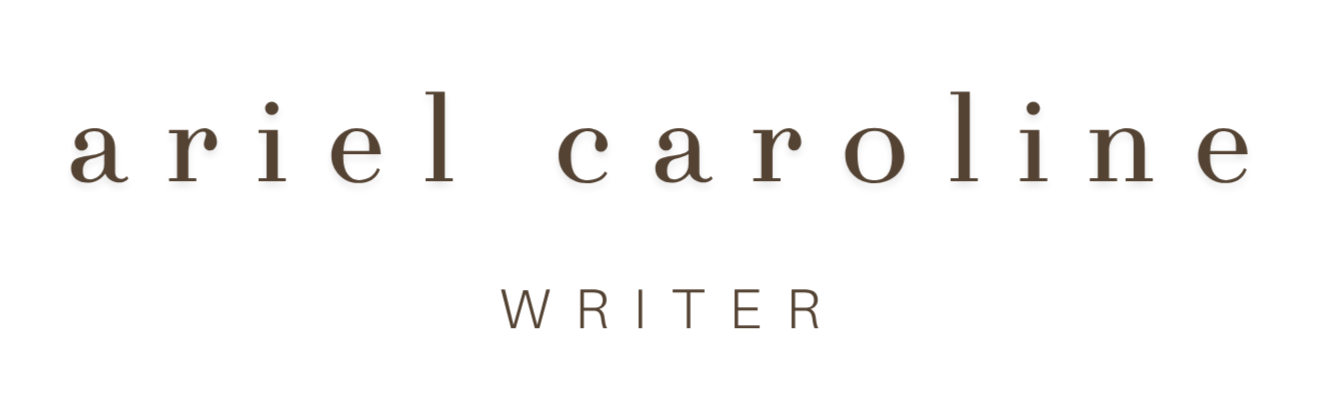 Ariel Caroline | Writer