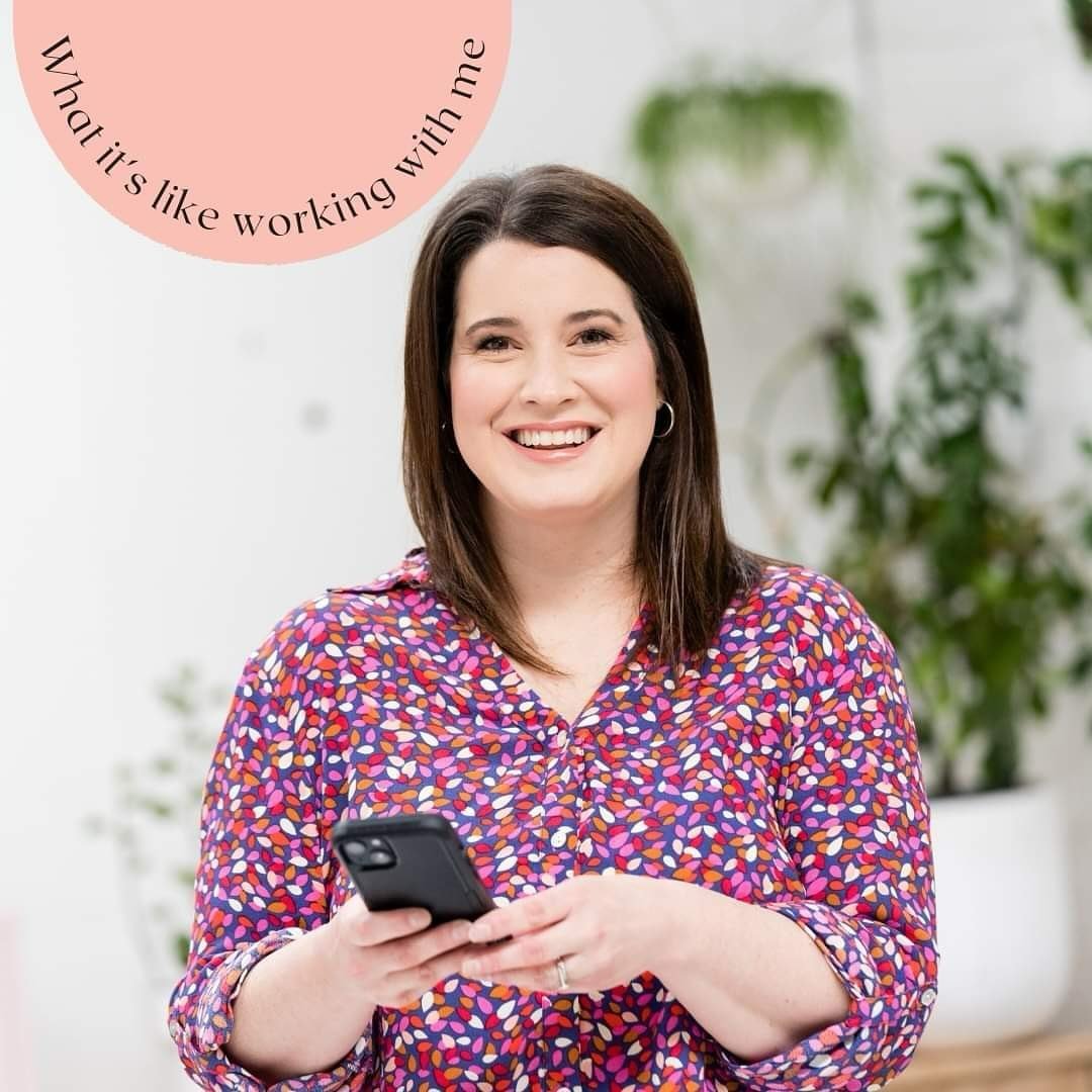 Curious about what it&rsquo;s like to work with me? Here&rsquo;s a summary of the&nbsp;process!

After your initial enquiry, we have a quick chat over the phone or on zoom to talk about your pain points marketing your business.&nbsp;

Once you&rsquo;