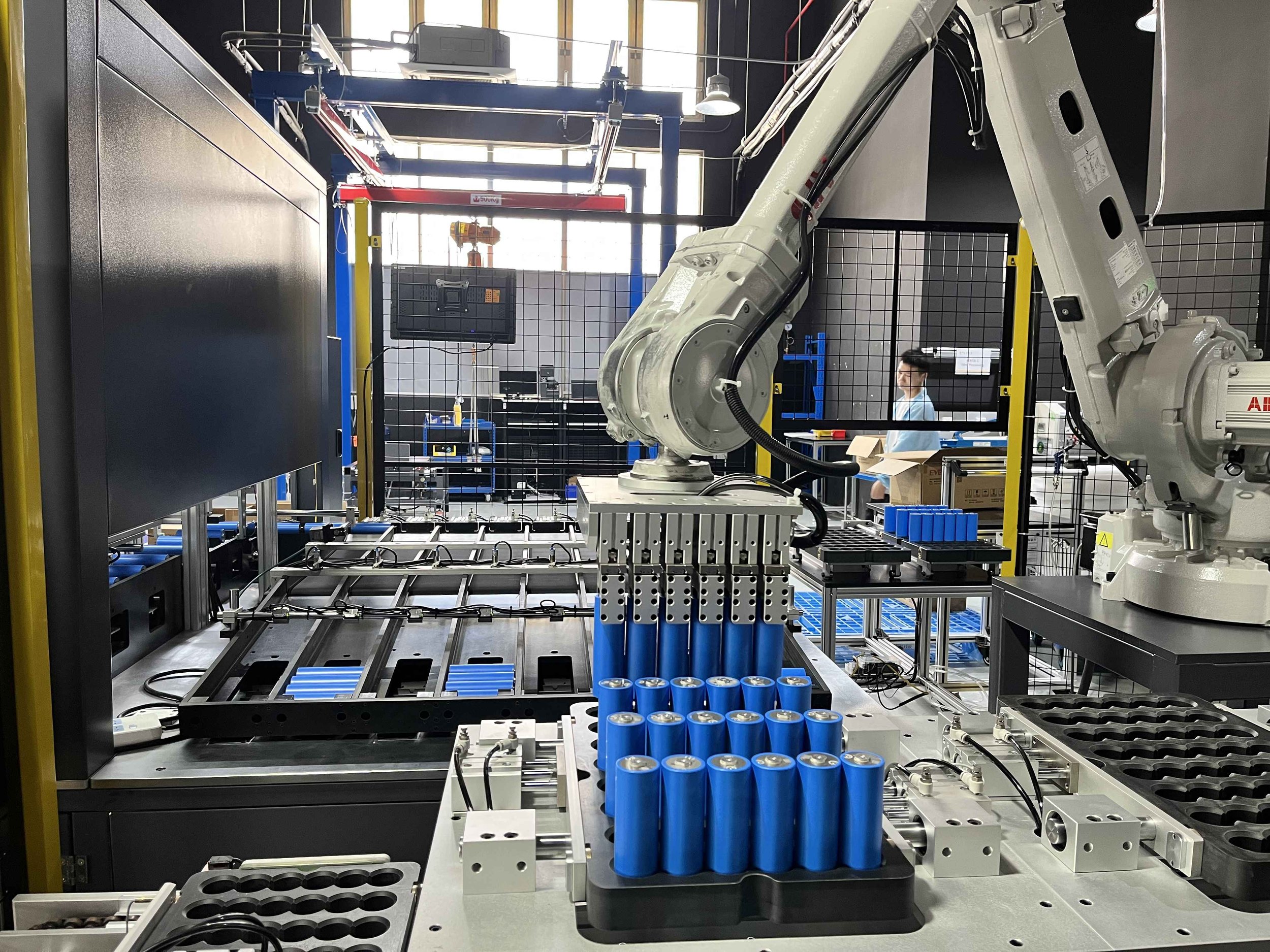 Samvolt battery production line