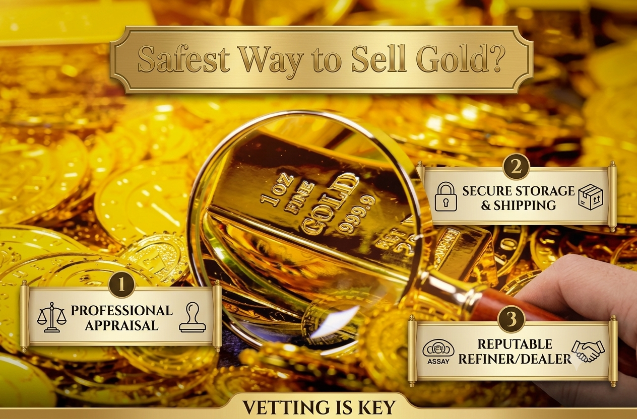 Safest Way to Sell Gold?