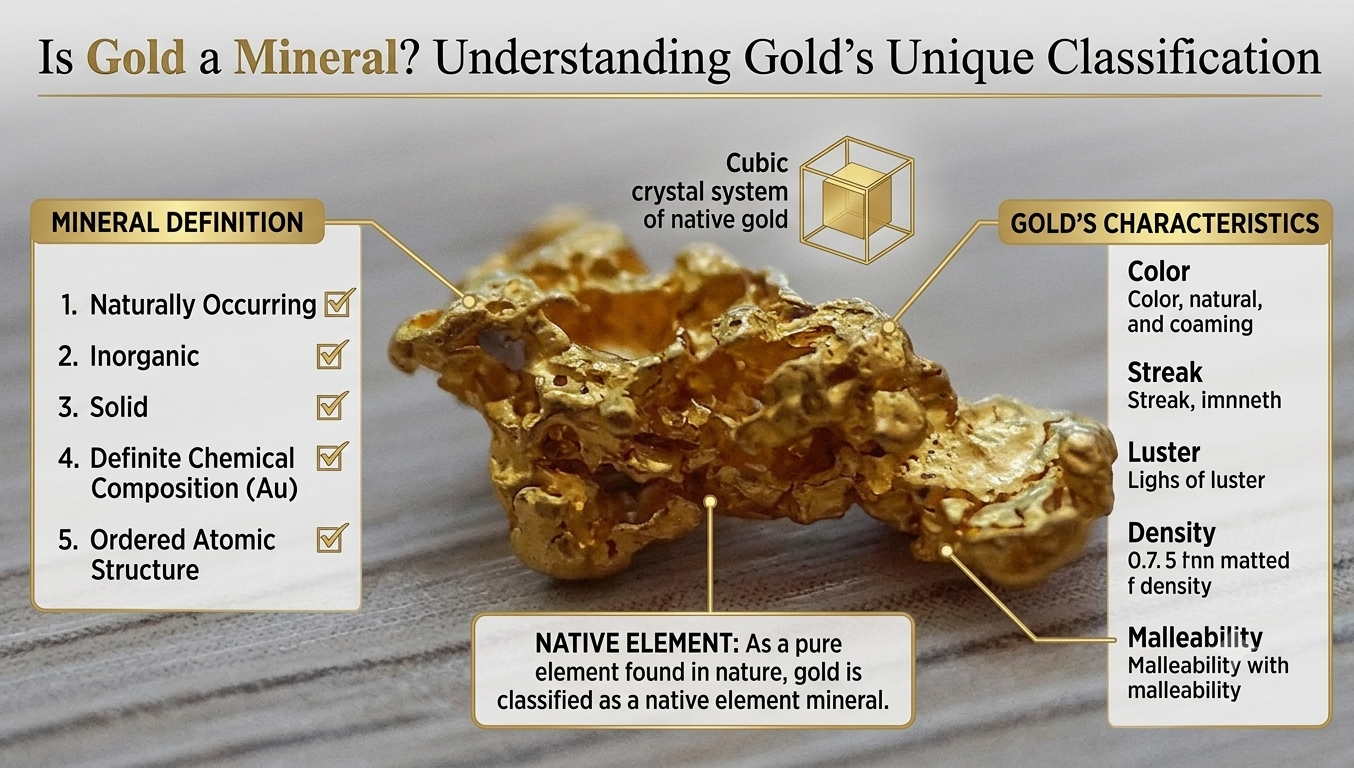 Is Gold a Mineral? Understanding Gold’s Unique Classification