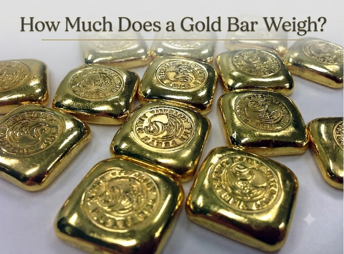 How Much Does a Gold Bar Weigh?