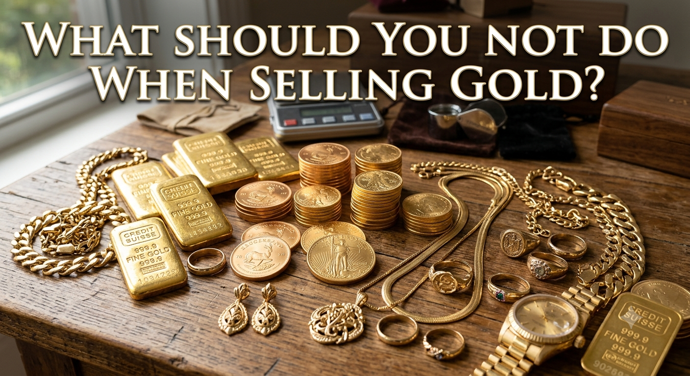 What Should You Not Do When Selling Gold?