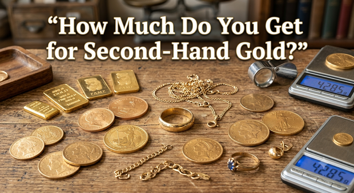 How Much Do You Get for Second-Hand Gold?