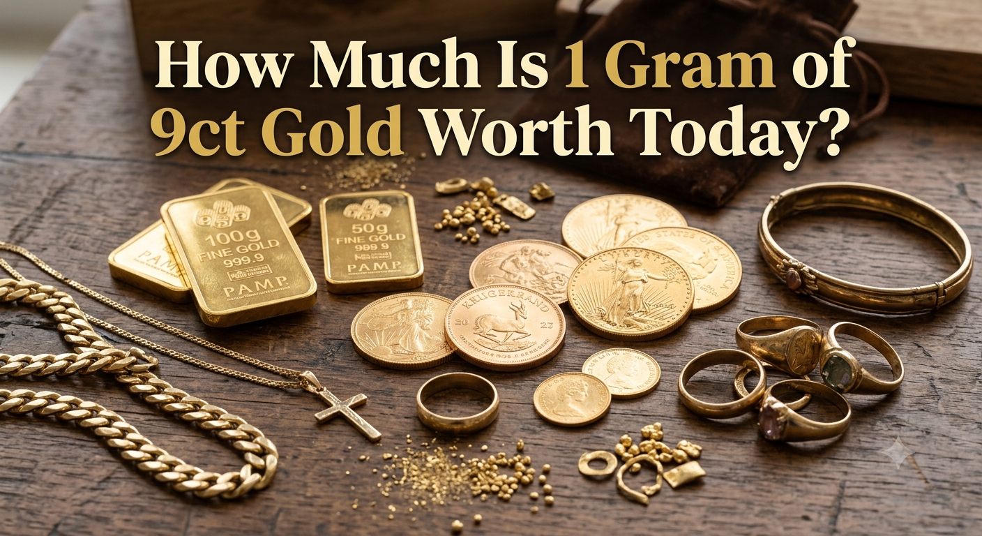 How Much Is 1 Gram of 9ct Gold Worth Today?