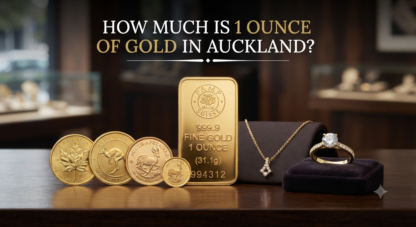 How Much Is 1 Ounce of Gold in Auckland?