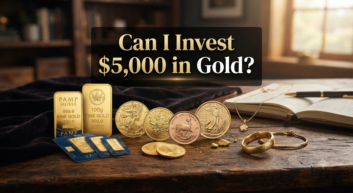Can I Invest $5,000 in Gold?